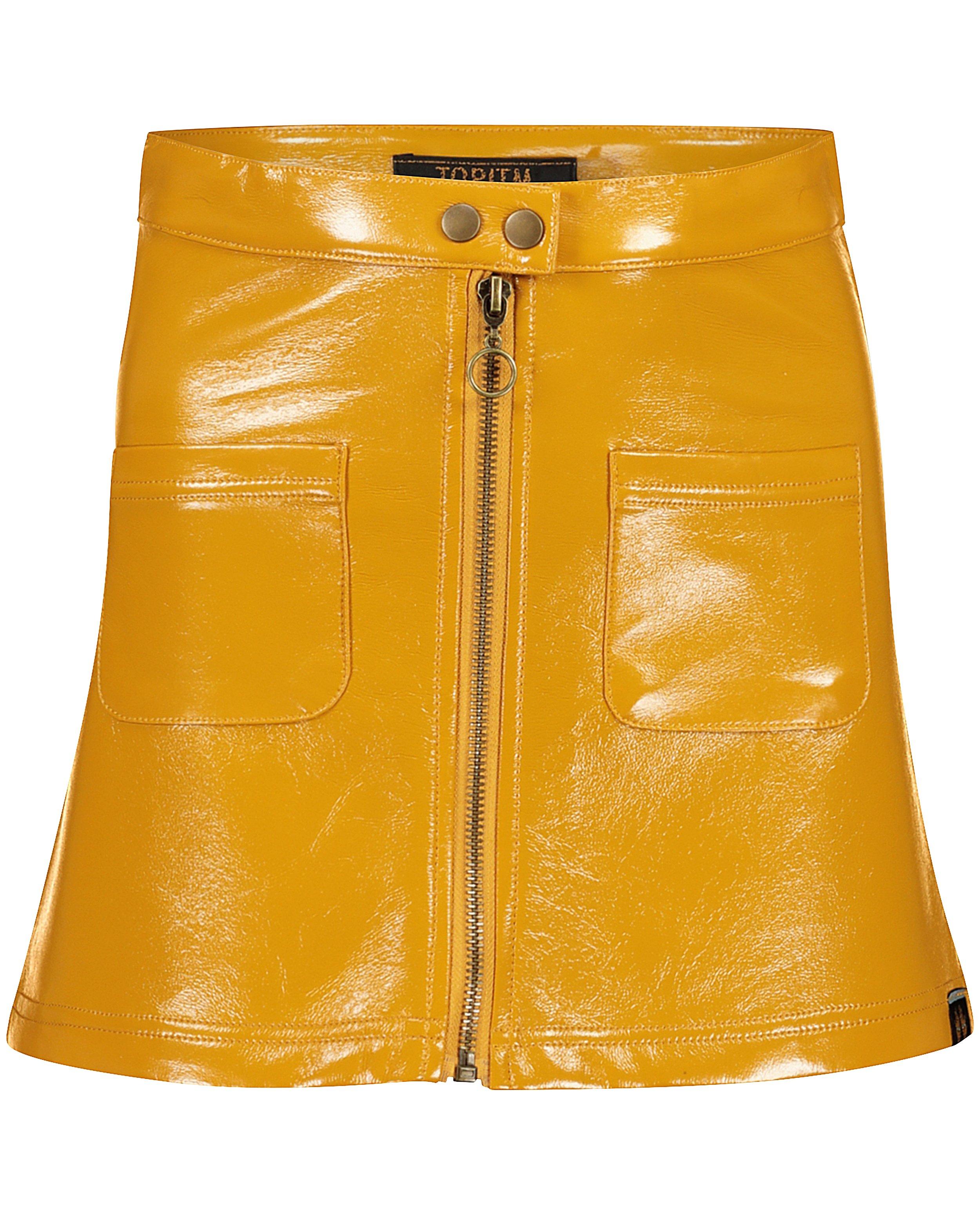 Jupe ocre Topitm - avec fermeture à glissière - Topitm