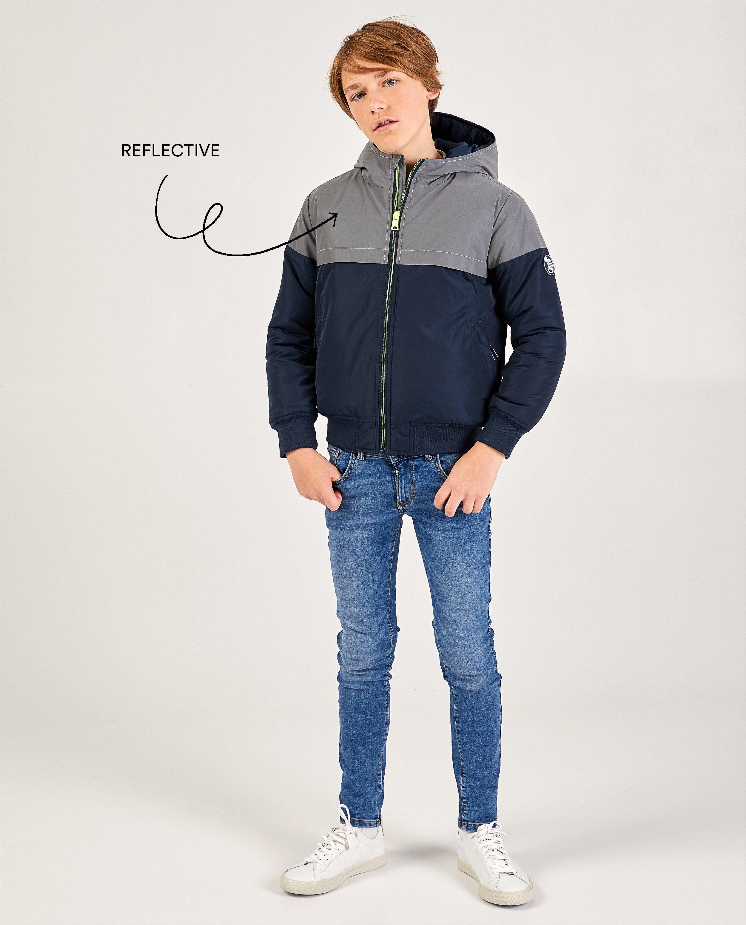 Reflecterende jas Flashion Designers - Product Detail - donkerblauw - afbeelding nummer 1