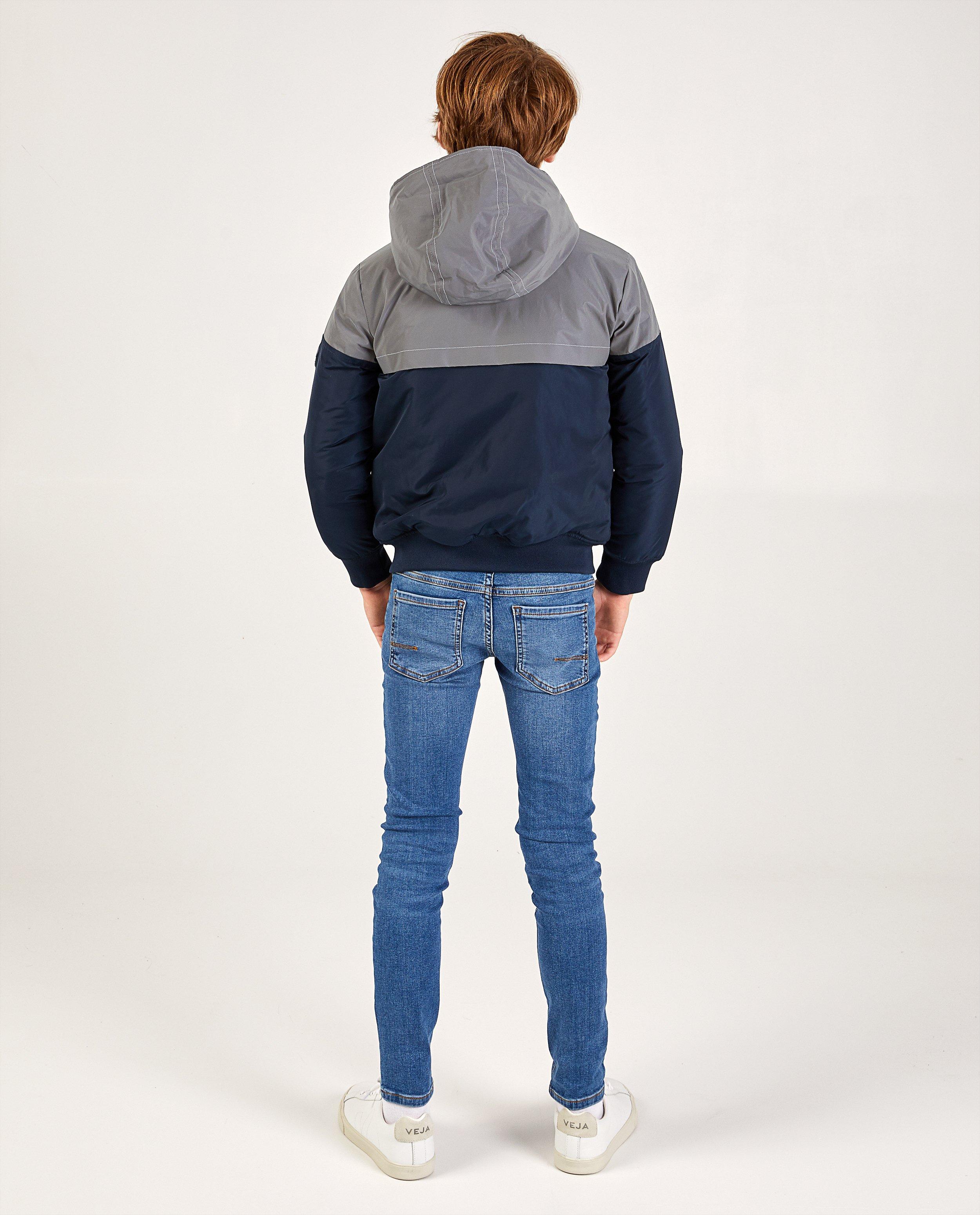 Reflecterende jas Flashion Designers - Product Detail - donkerblauw - afbeelding nummer 3