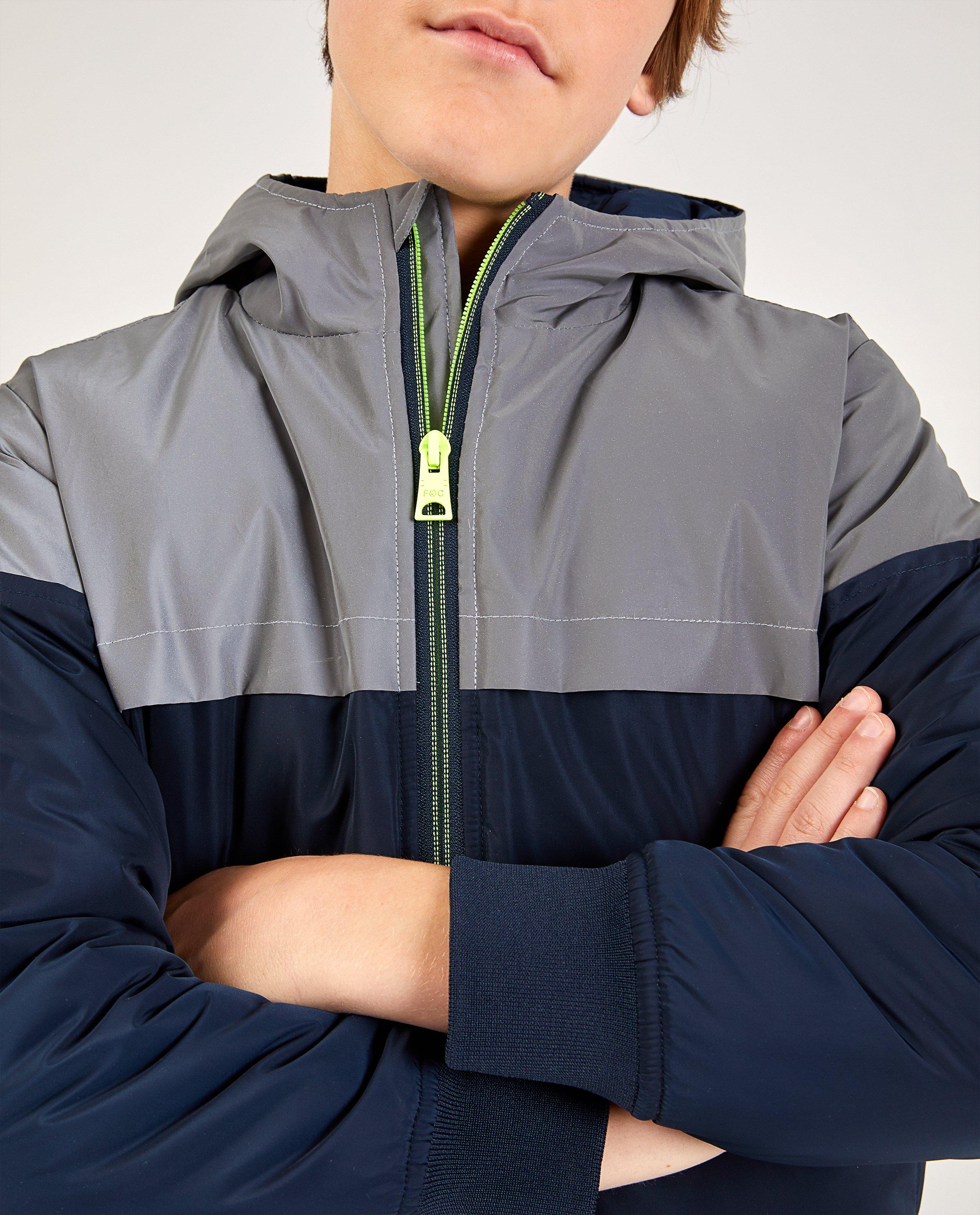 Reflecterende jas Flashion Designers - Product Detail - donkerblauw - afbeelding nummer 4