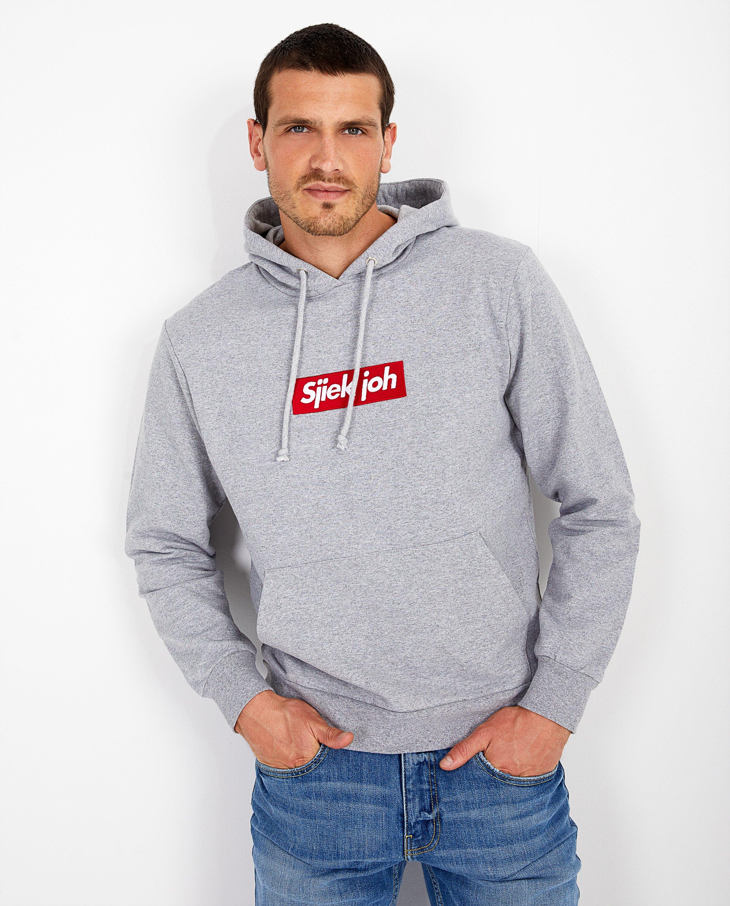 Grijze unisex hoodie Genkse Shtijl - Product Detail - grijs - afbeelding nummer 2