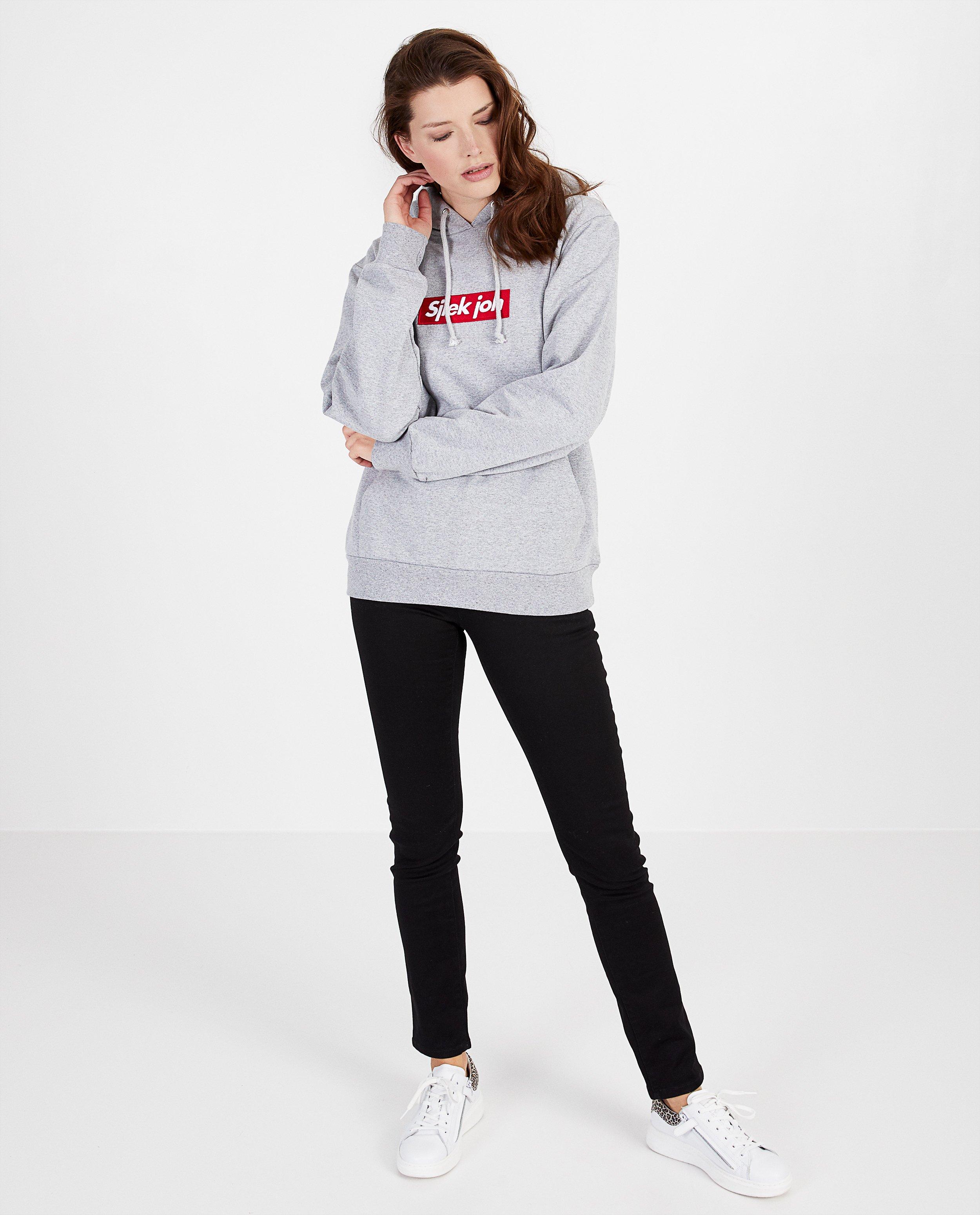 Grijze unisex hoodie Genkse Shtijl - Product Detail - grijs - afbeelding nummer 4