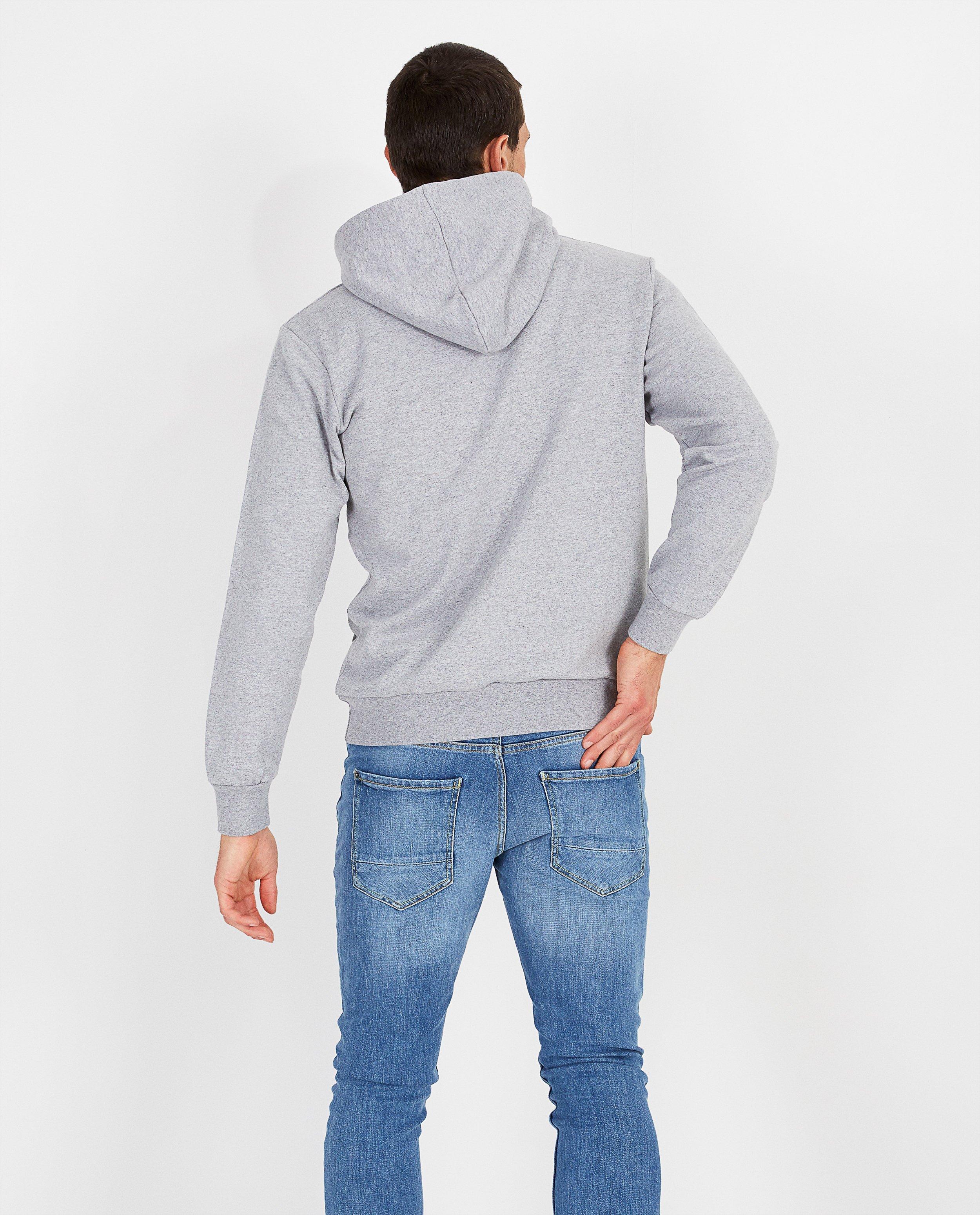 Grijze unisex hoodie Genkse Shtijl - Product Detail - grijs - afbeelding nummer 5