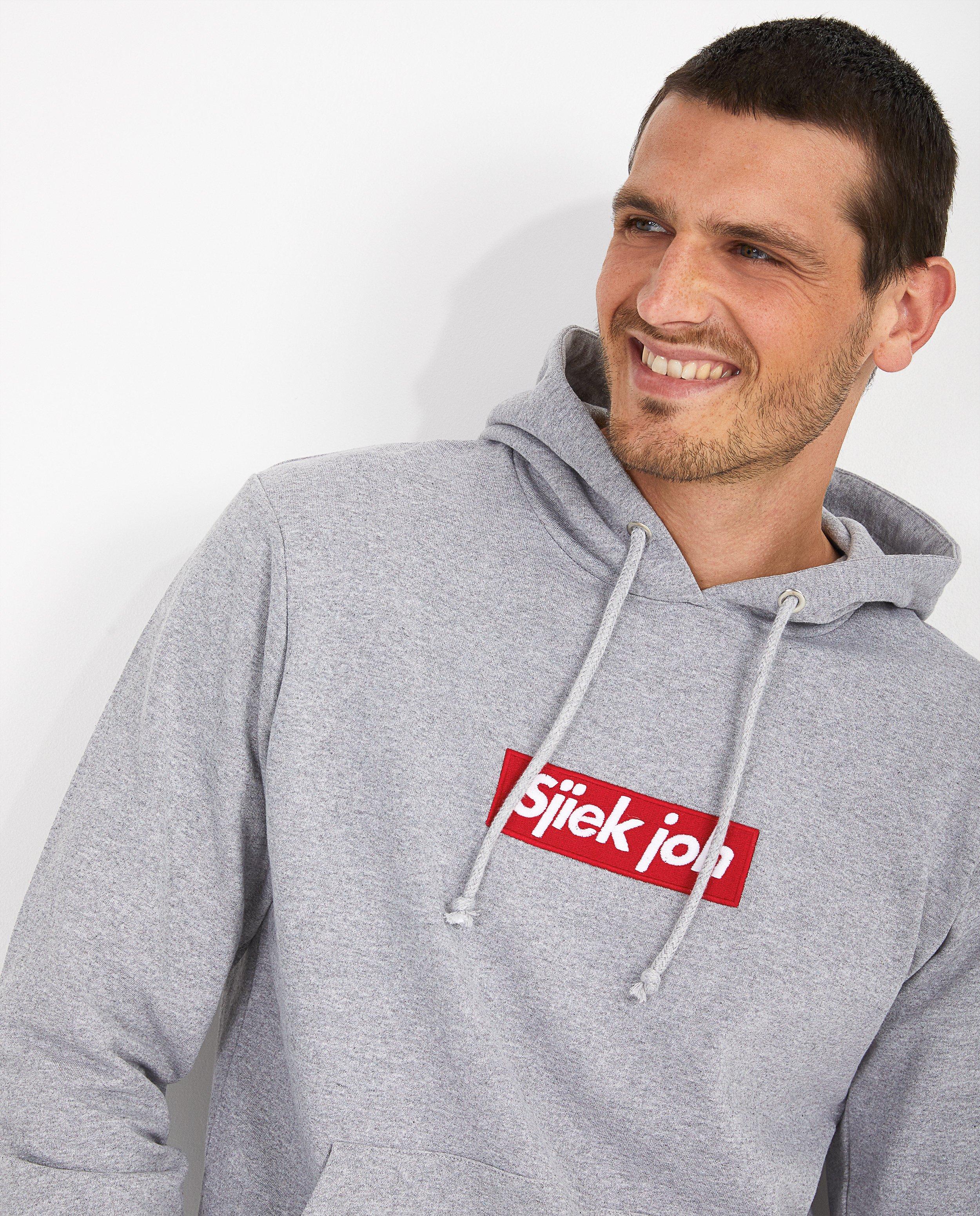 Grijze unisex hoodie Genkse Shtijl - Product Detail - grijs - afbeelding nummer 7
