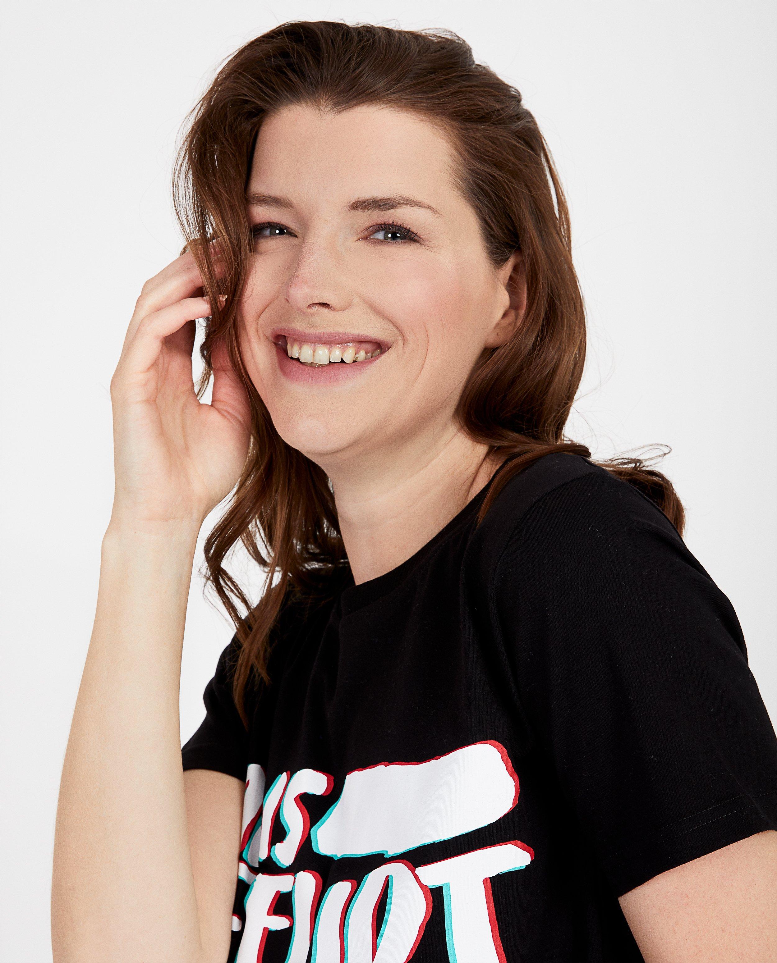 T-shirts - Zwart unisex T-shirt Genkse Shtijl