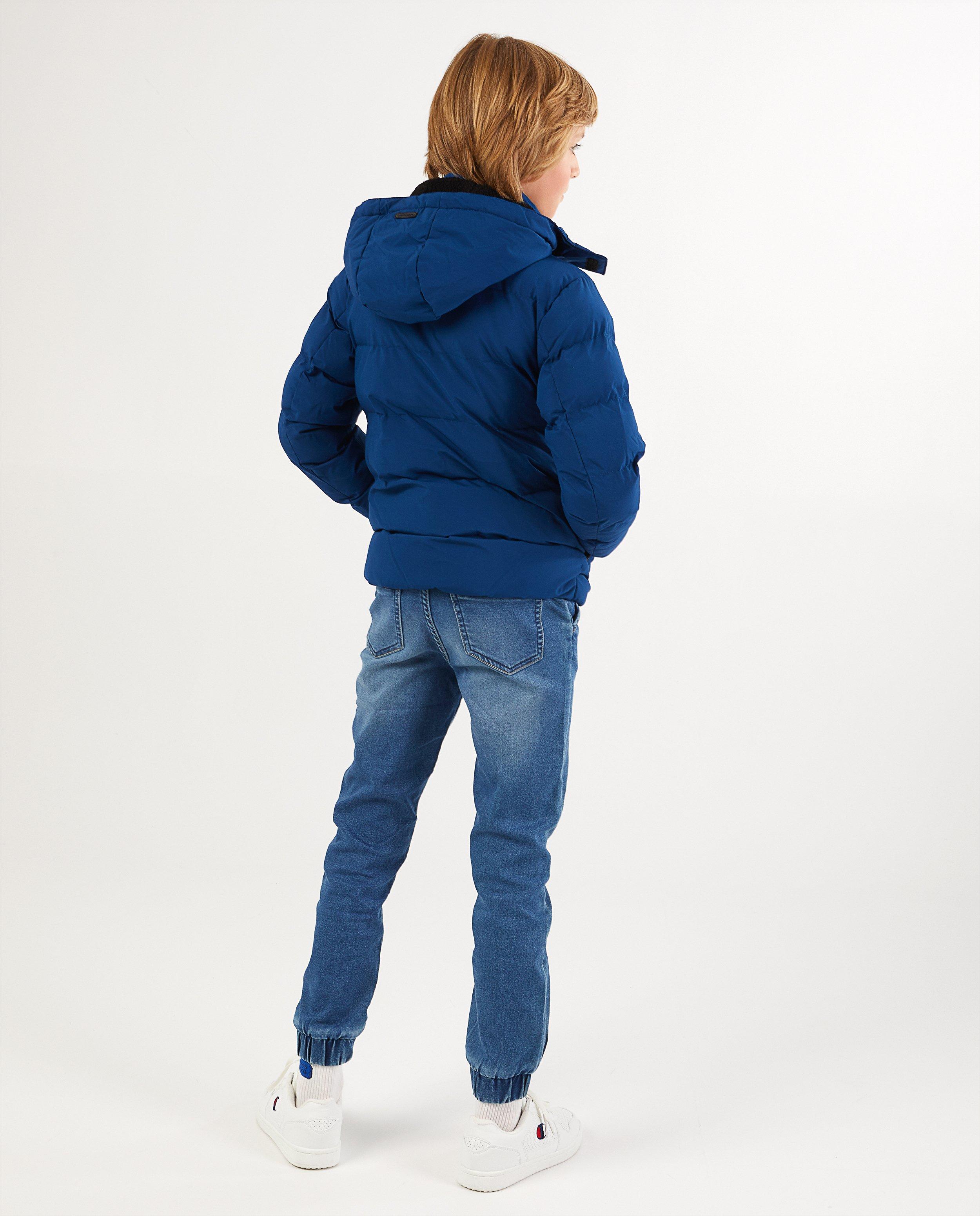 Donkerblauwe winterjas - Product Detail - blauw - afbeelding nummer 3