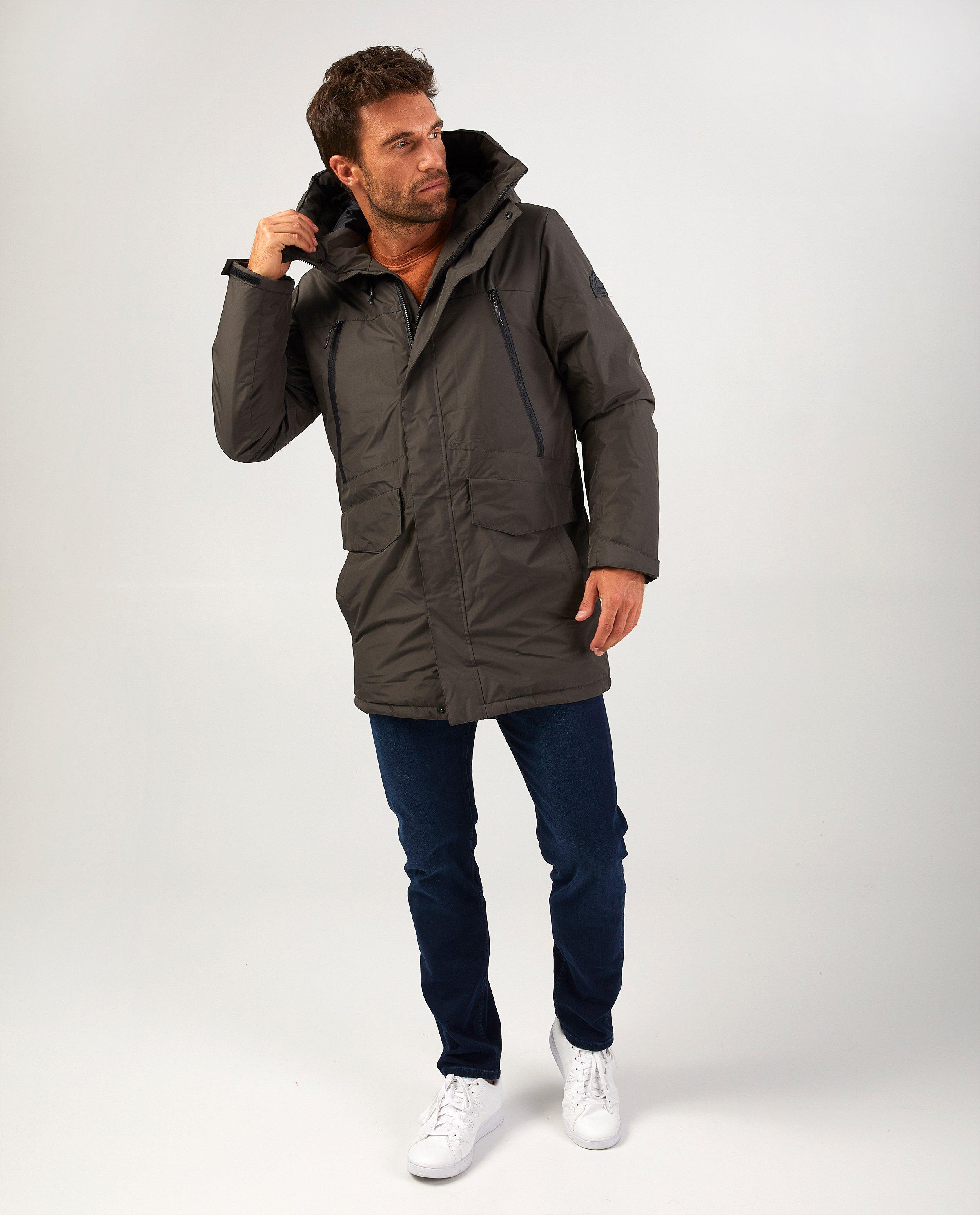 Parka gris vert - imperméable - JBC