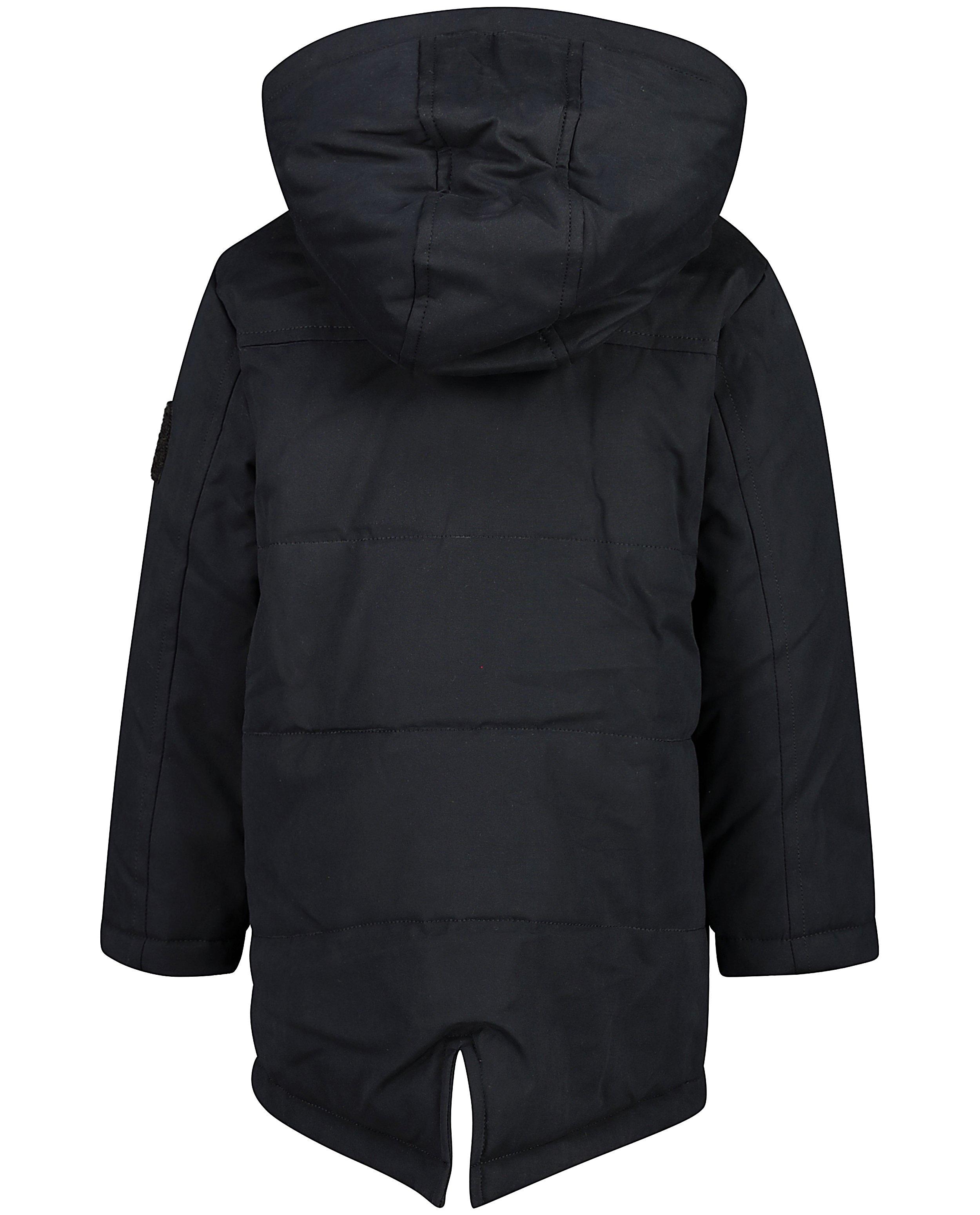 Bruine parka met teddy - Product Detail - donkerblauw - afbeelding nummer 4