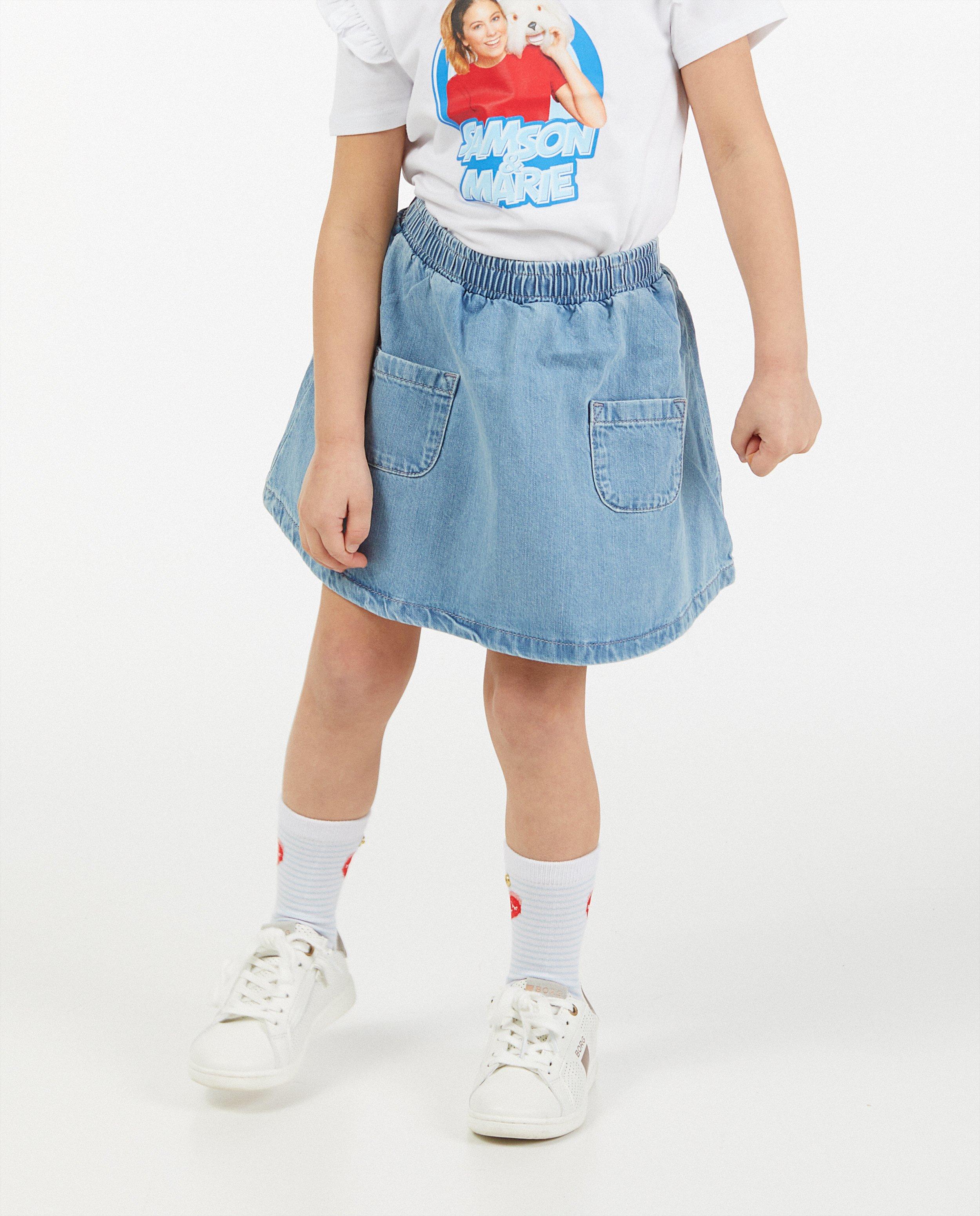 Jupes - Jupe en jeans à poches Samson