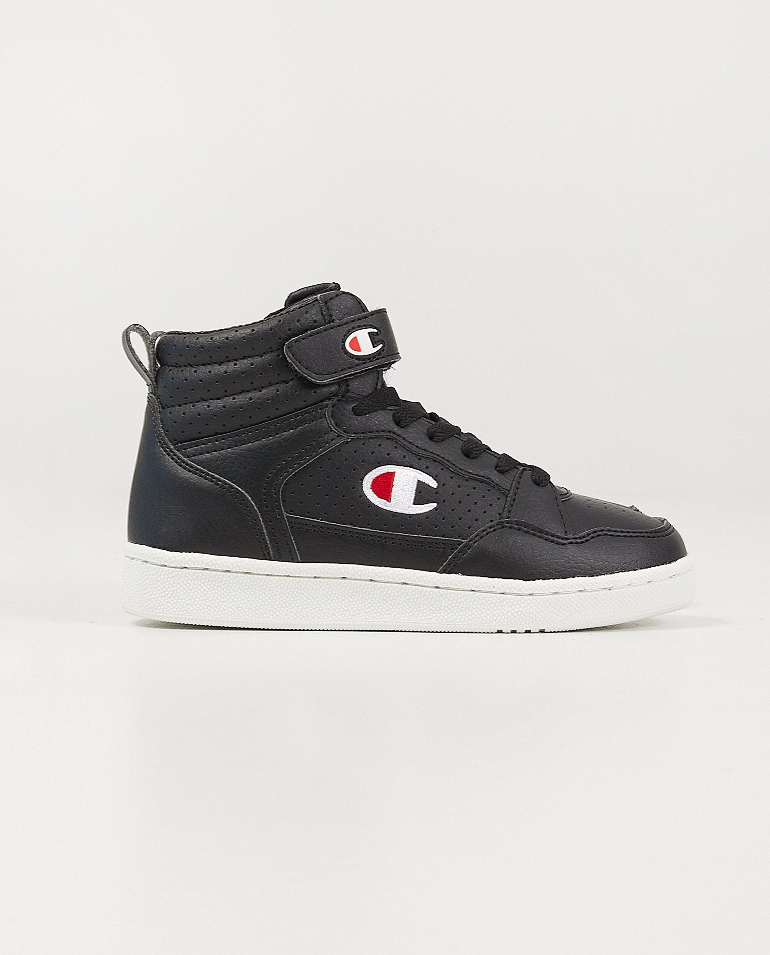 Hoge Champion-sneakers, maat 28-32 - in zwart - Champion