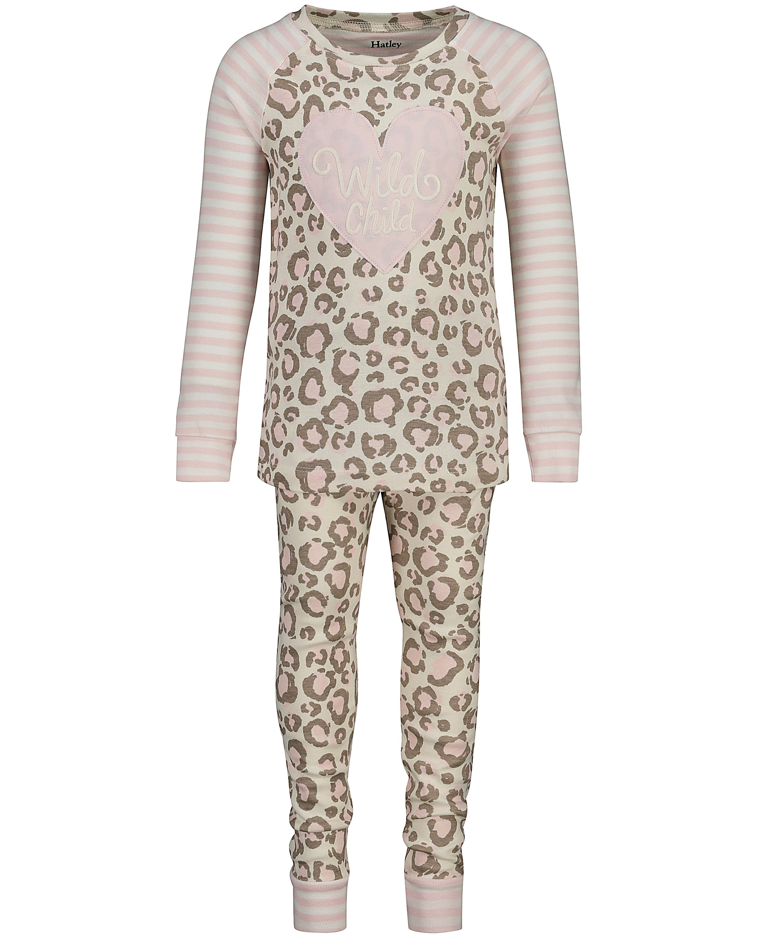 Pyjama avec un imprimé léopard Hatley - et un cœur - Hatley