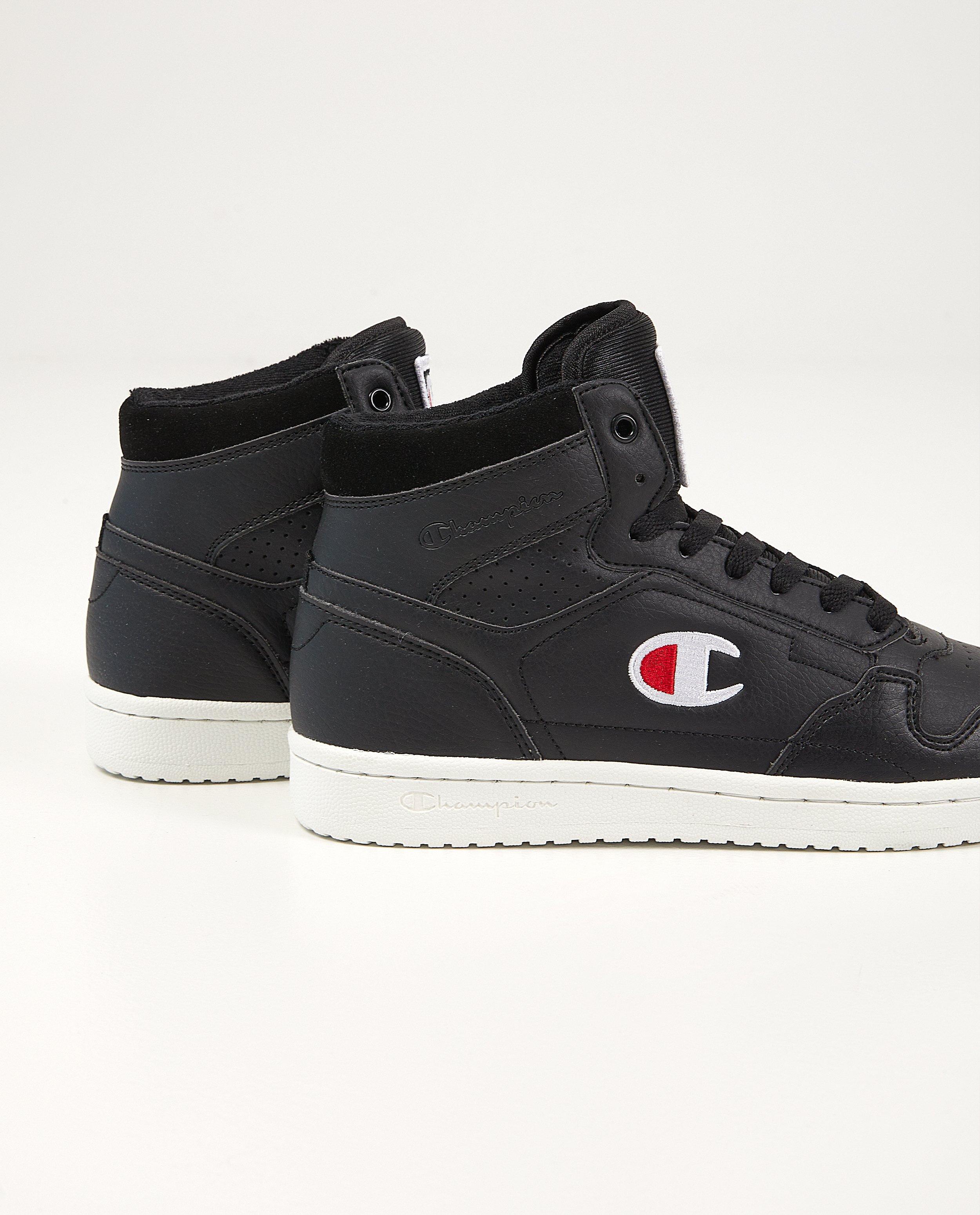 Hoge sneakers in zwart Champion