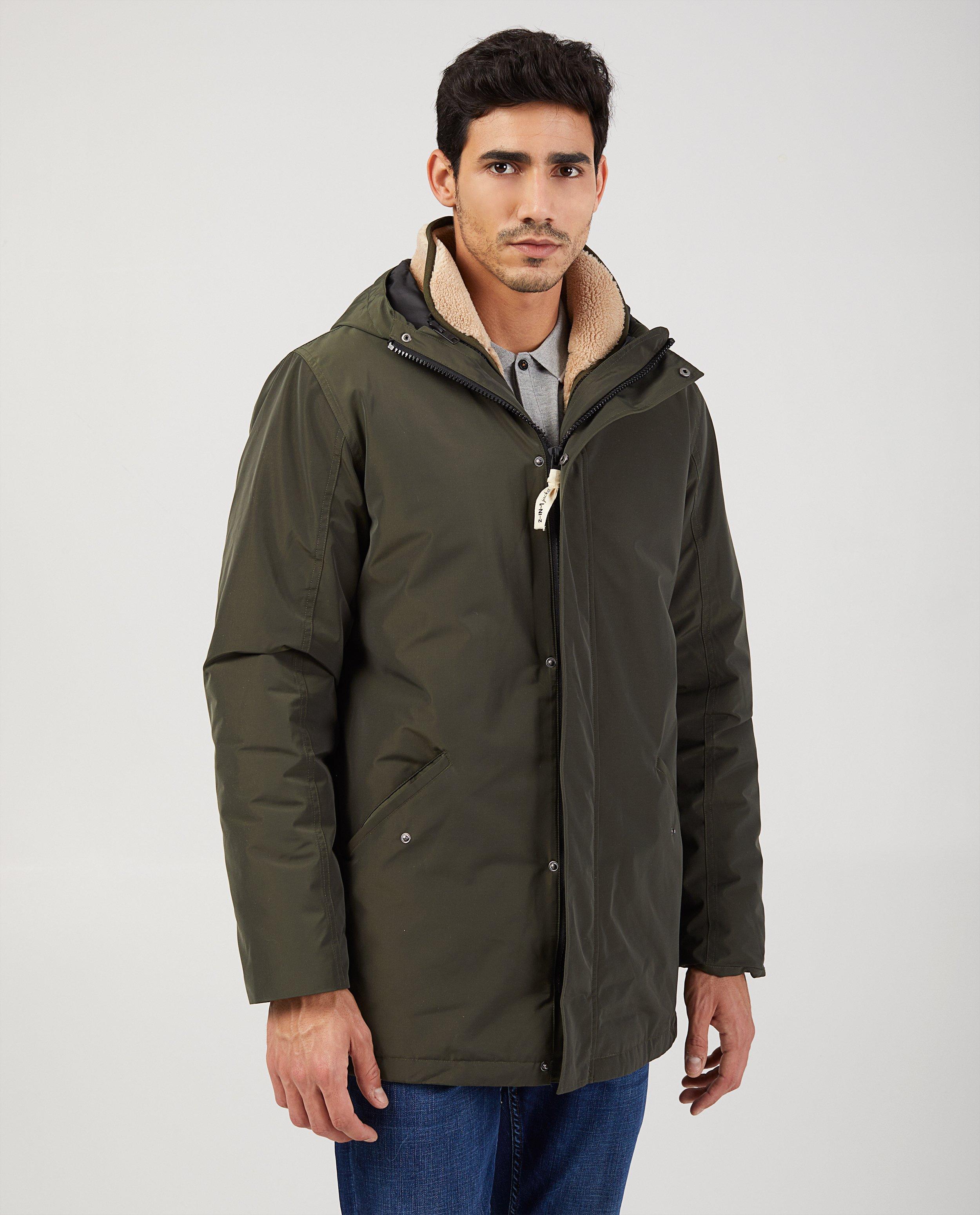 Parka's - Donkergroene 2-in-1 jas