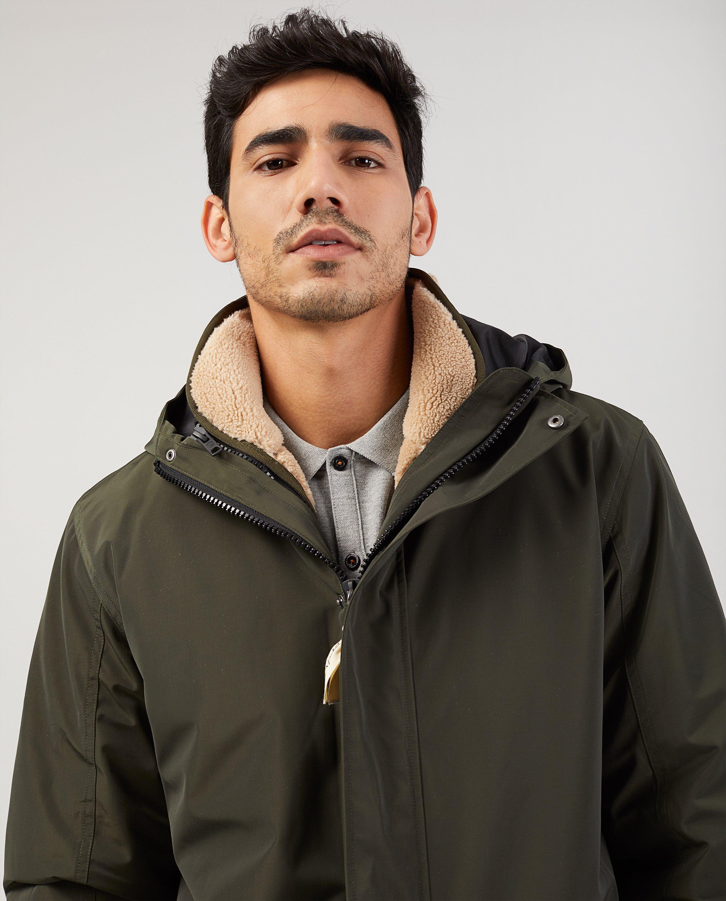 Parka's - Donkergroene 2-in-1 jas