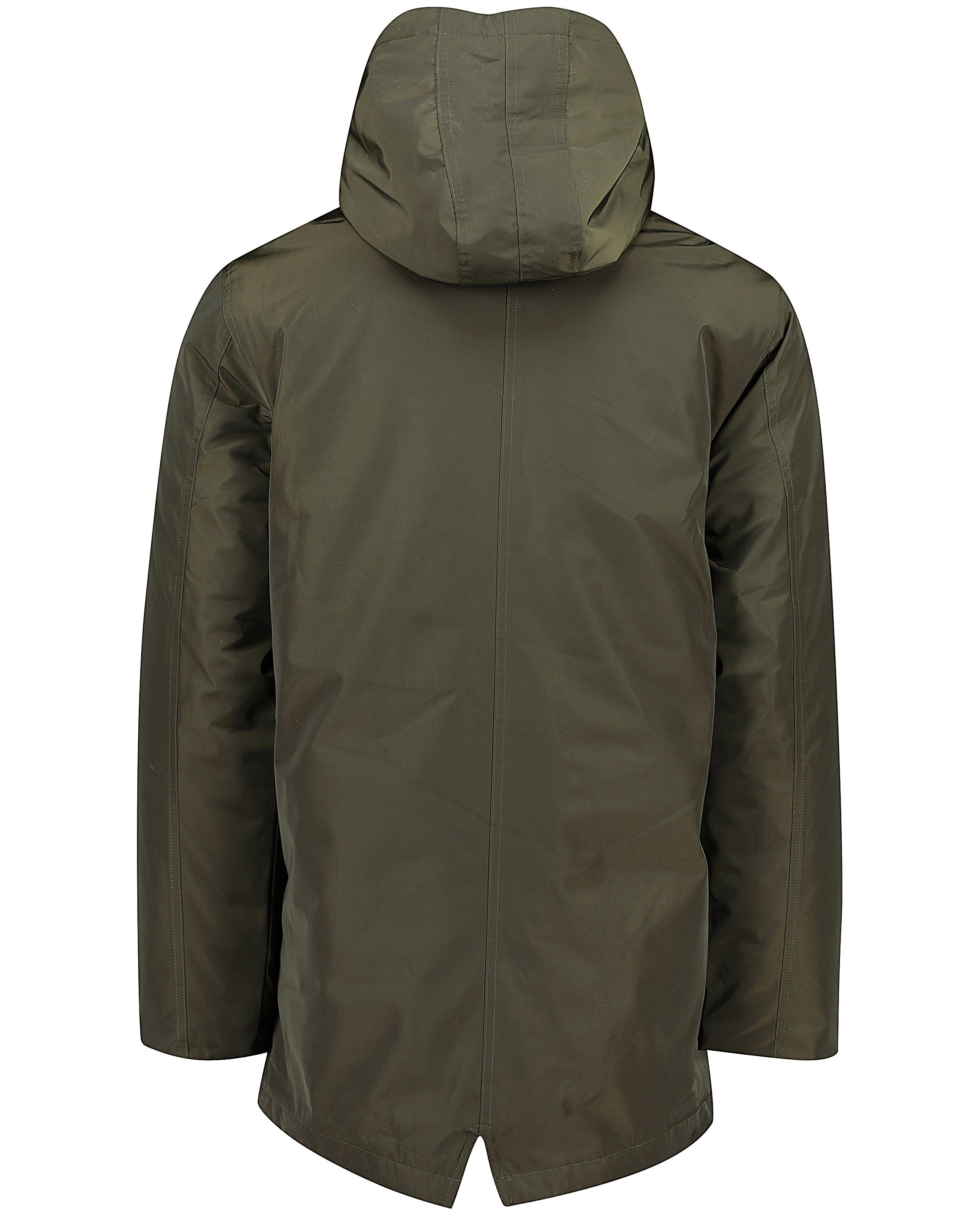 Parka's - Donkergroene 2-in-1 jas