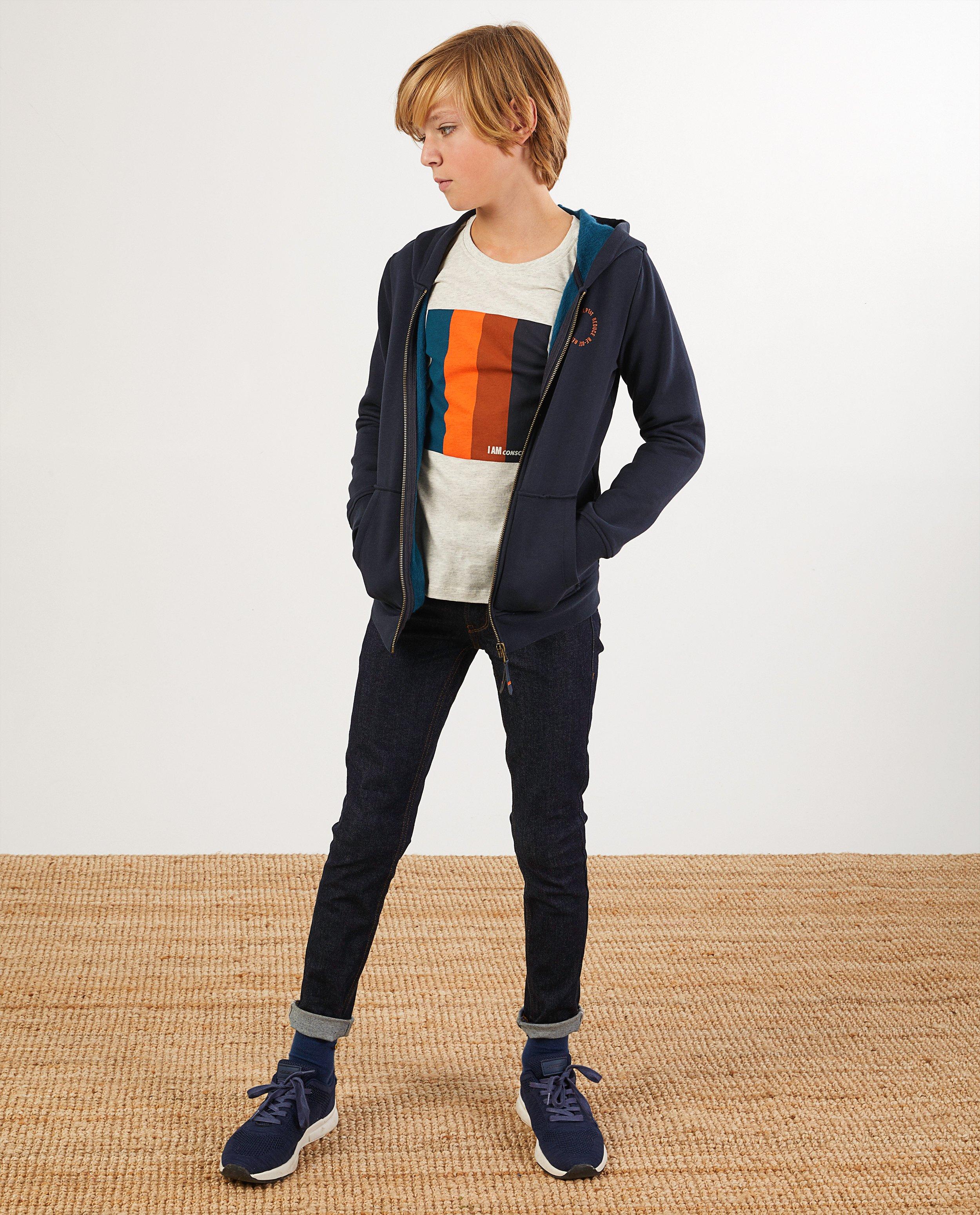 Veste molletonnée en coton bio I AM - respectueux de l’environnement - I AM