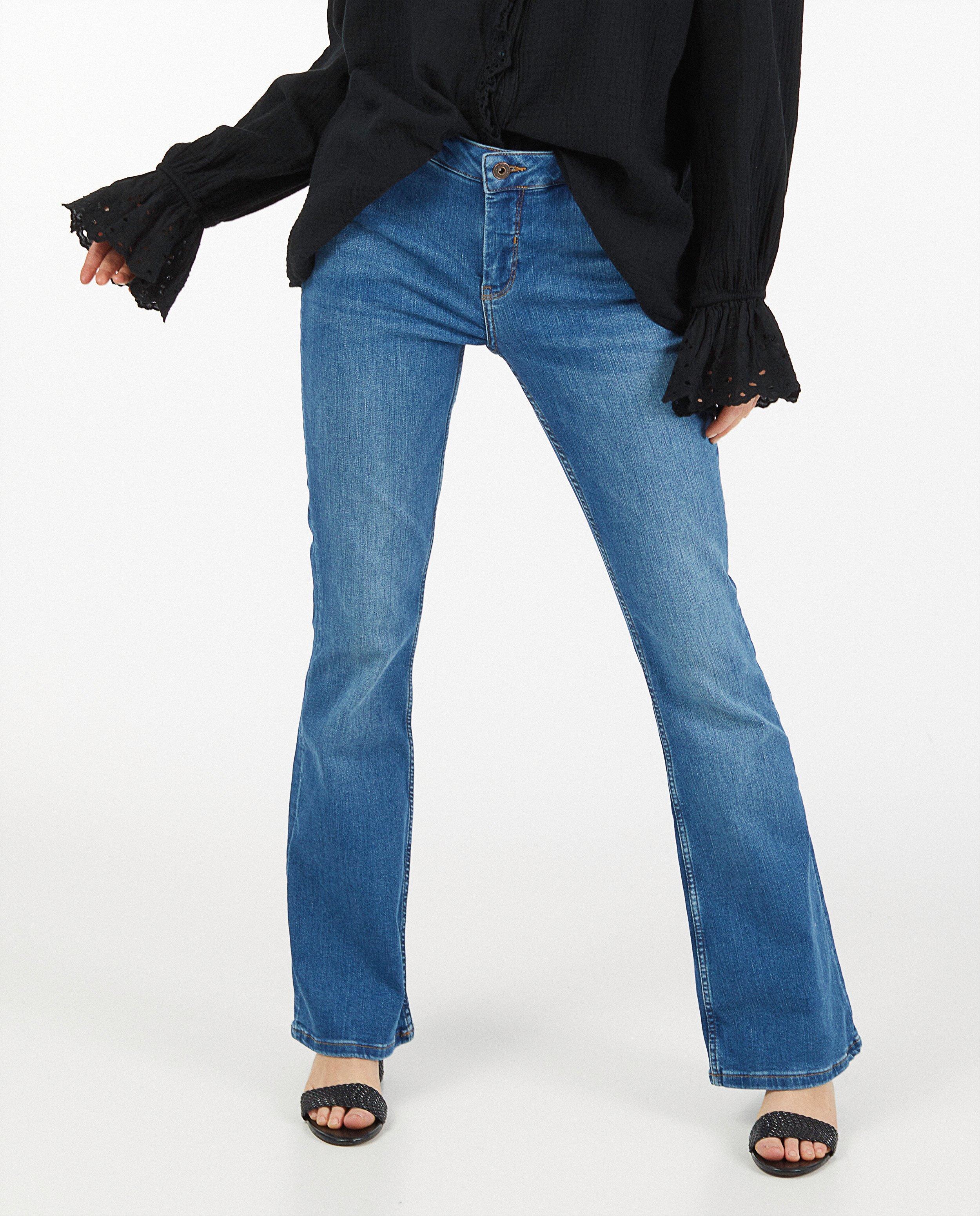 Blauwe bootcut jeans Sora - Product Detail - blauw - afbeelding nummer 2