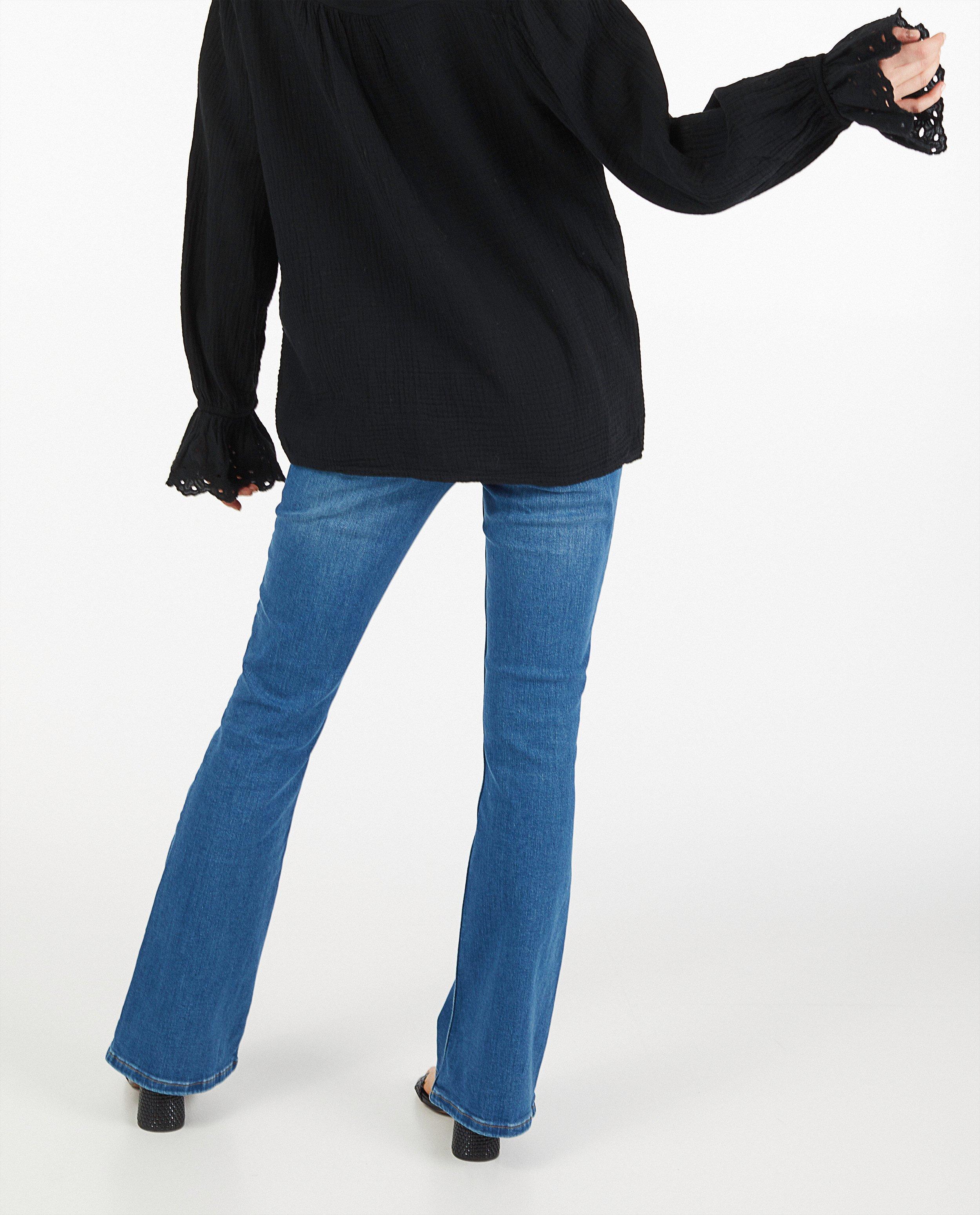 Blauwe bootcut jeans Sora - Product Detail - blauw - afbeelding nummer 3
