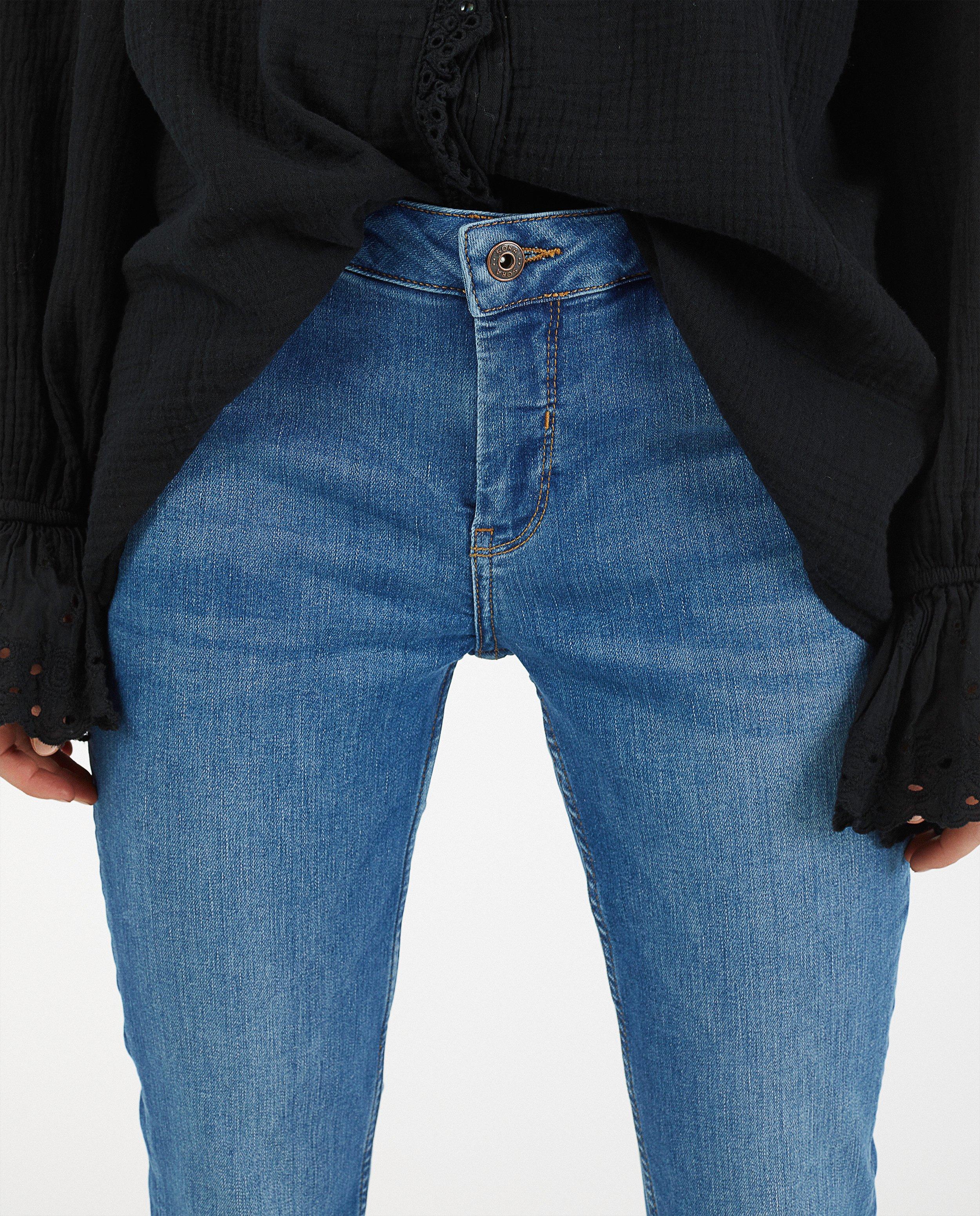 Blauwe bootcut jeans Sora - Product Detail - blauw - afbeelding nummer 4