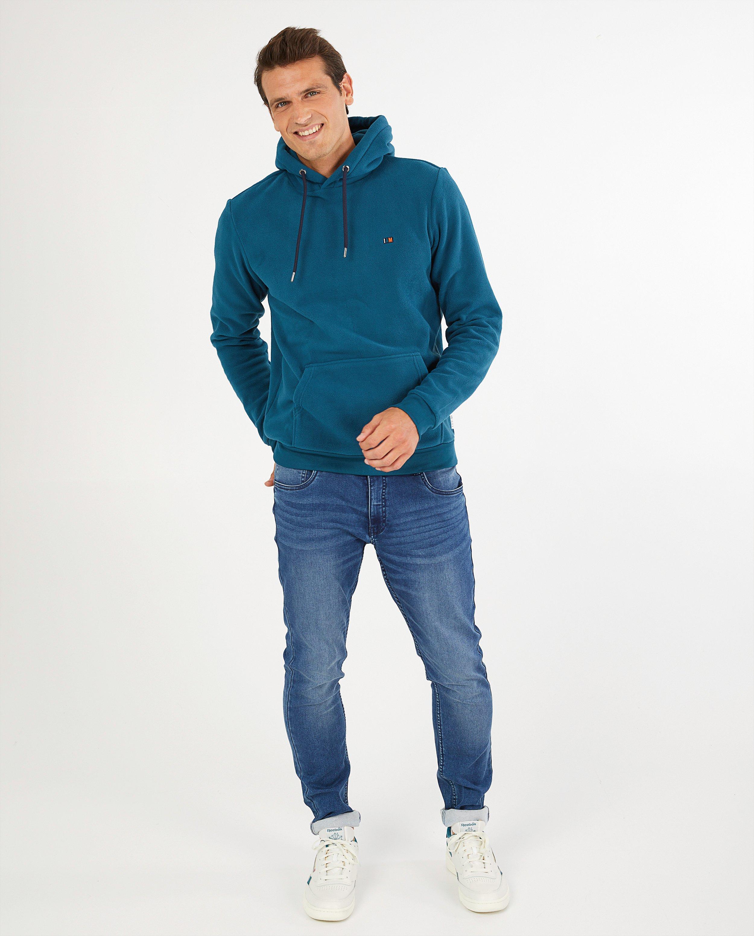 Duurzame hoodie van fleece I AM - milieubewust - I AM