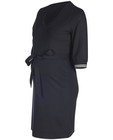 Robe de grossesse noire JoliRonde - avec cordon de serrage - Joli Ronde