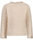 Gebreide off-white trui Your Wishes - met beige - Your Wishes