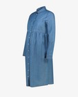 Blauwe jurk van denim JoliRonde - zwangerschap - Joli Ronde