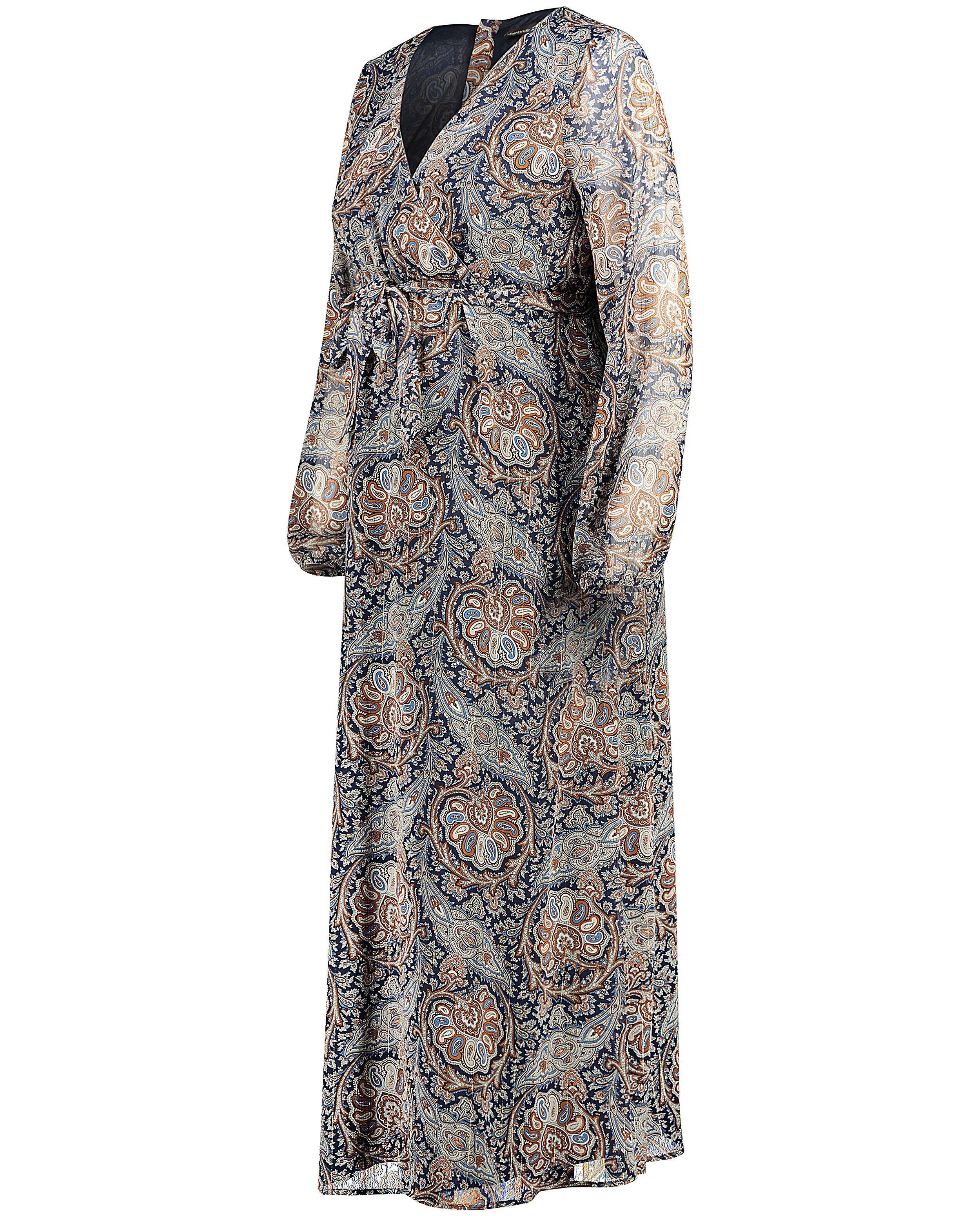 Robe maxi, imprimé JoliRonde - sur toute la surface - Joli Ronde