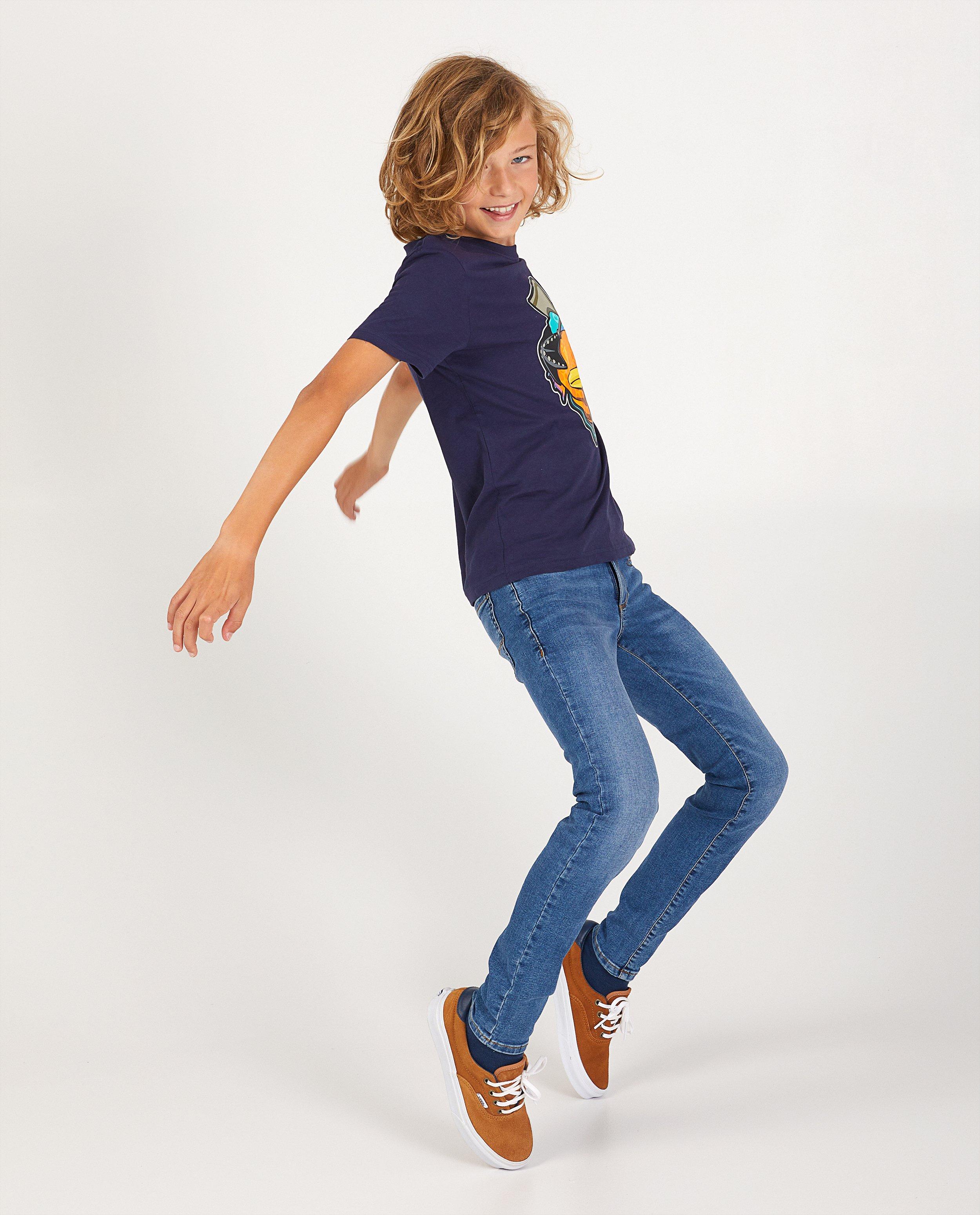 Skinny Joey bleu, 7-14 ans - stretch - Fish & Chips
