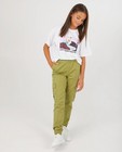 T-shirt blanc en coton bio Disney - Cendrillon - Groggy