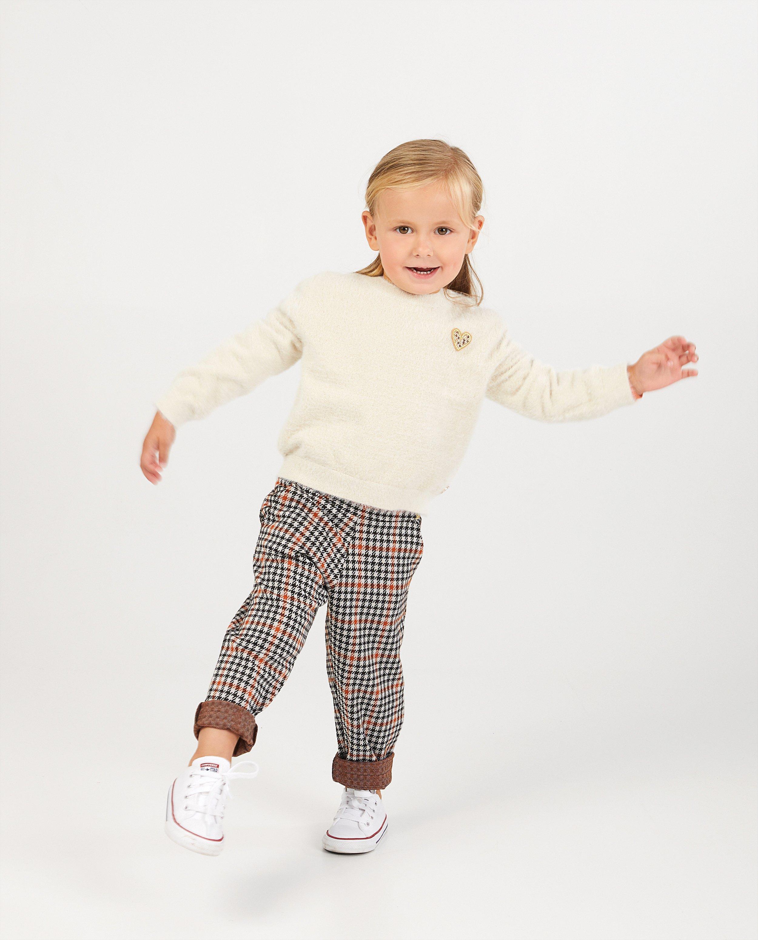 Pull blanc K3 - en fin tricot - K3