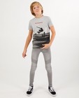Superskinny gris Noah, 7-14 ans - taille ajustable - Fish & Chips
