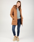 Manteau d'hiver kaki avec rembourrage - avec capuche - JBC