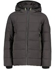 Zwarte jas met fleece - en fluogele details - JBC