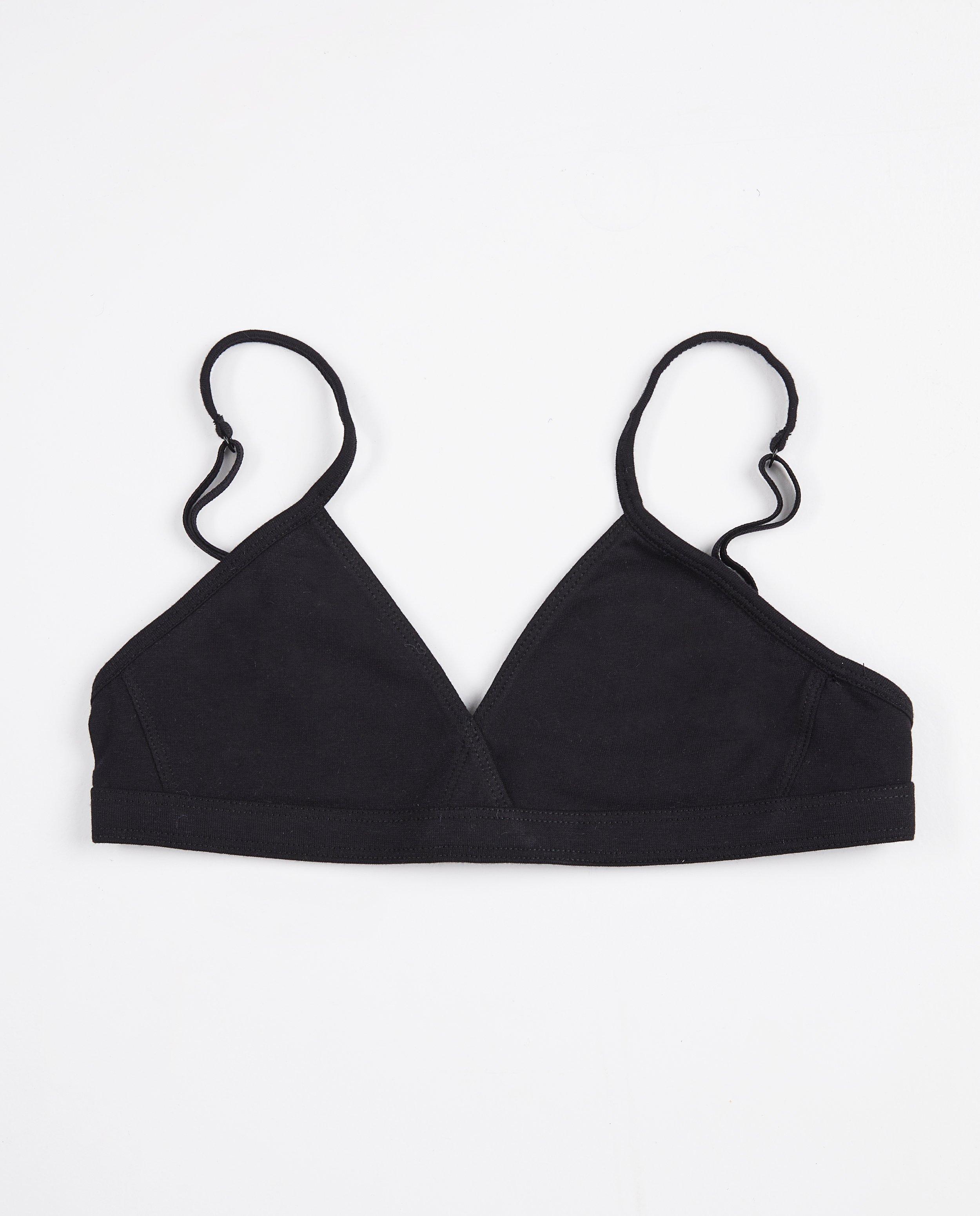 Soutien-gorge avec coussinets amovibles Woody - noir - Woody