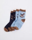 Ensemble de 2 paires de chaussettes pour bébés - avec cheval à bascule - Cuddles and Smiles
