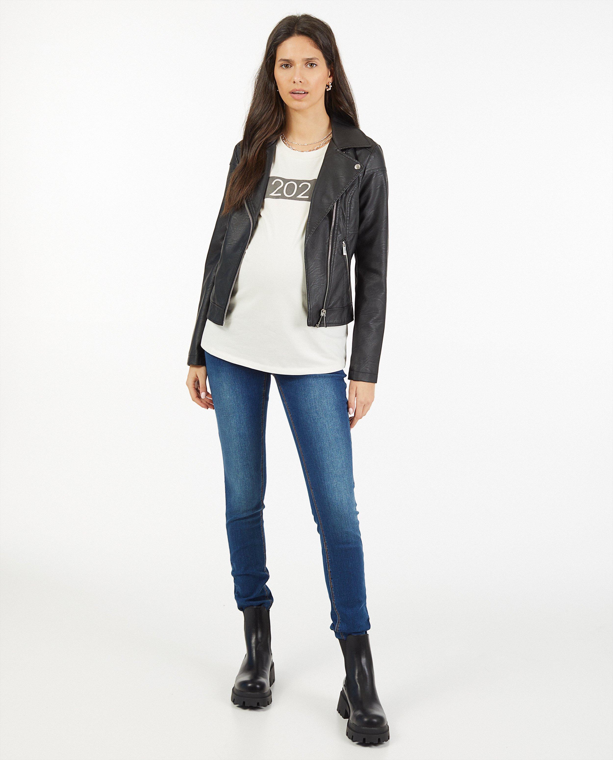 Jeans slim fit bleu Mamalicious - grossesse - Mamalicious