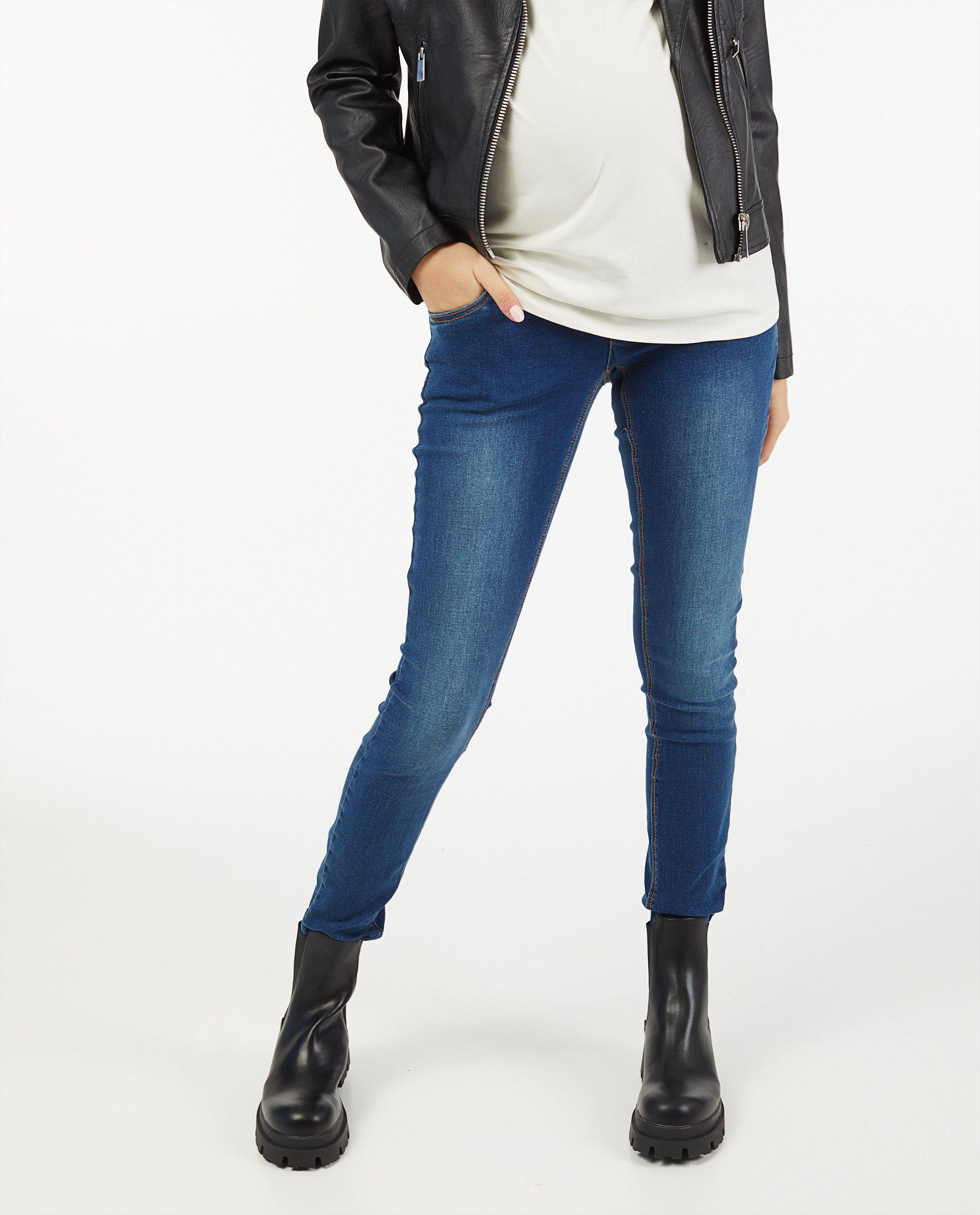 Jeans - Jeans slim fit bleu Mamalicious