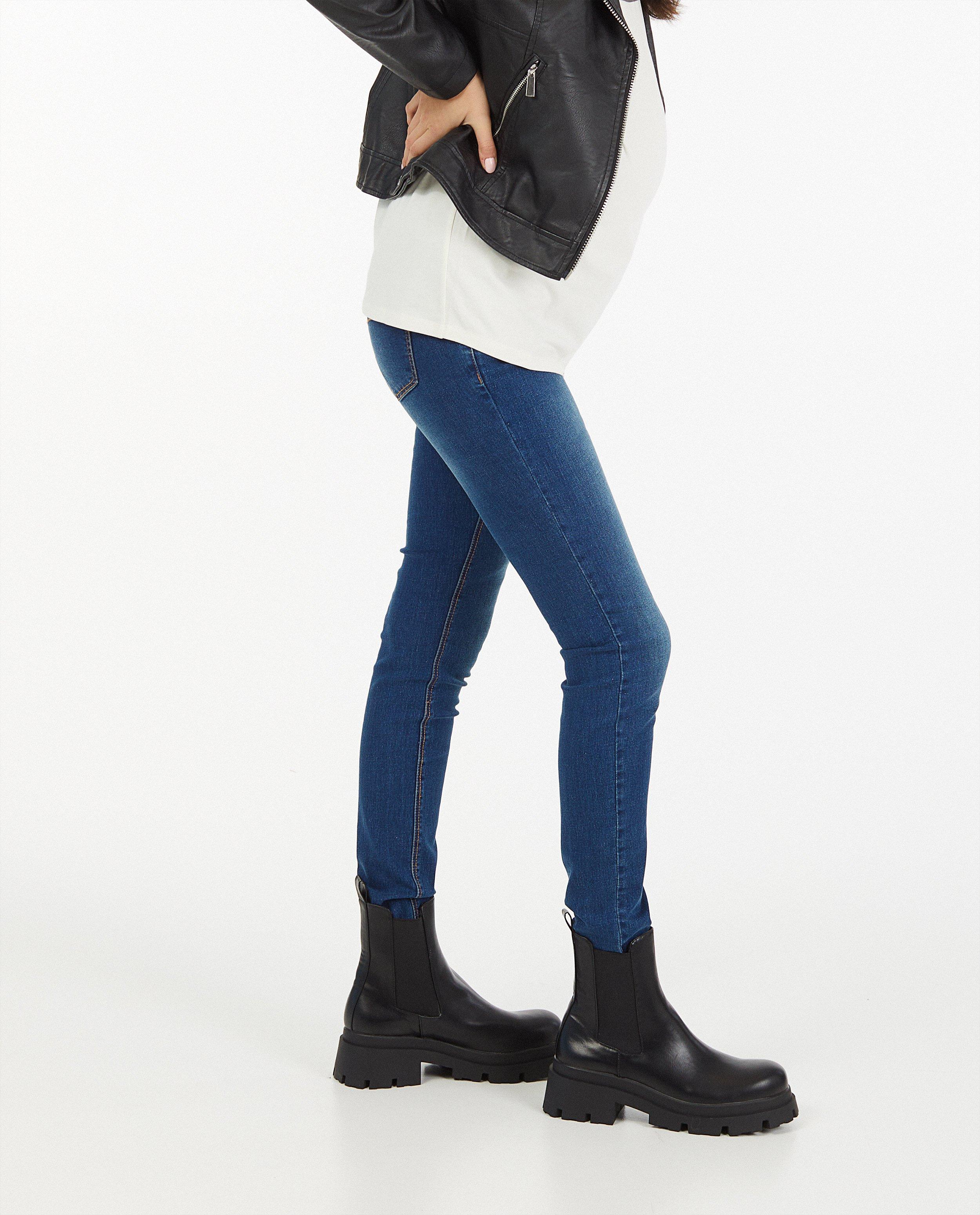Jeans - Jeans slim fit bleu Mamalicious