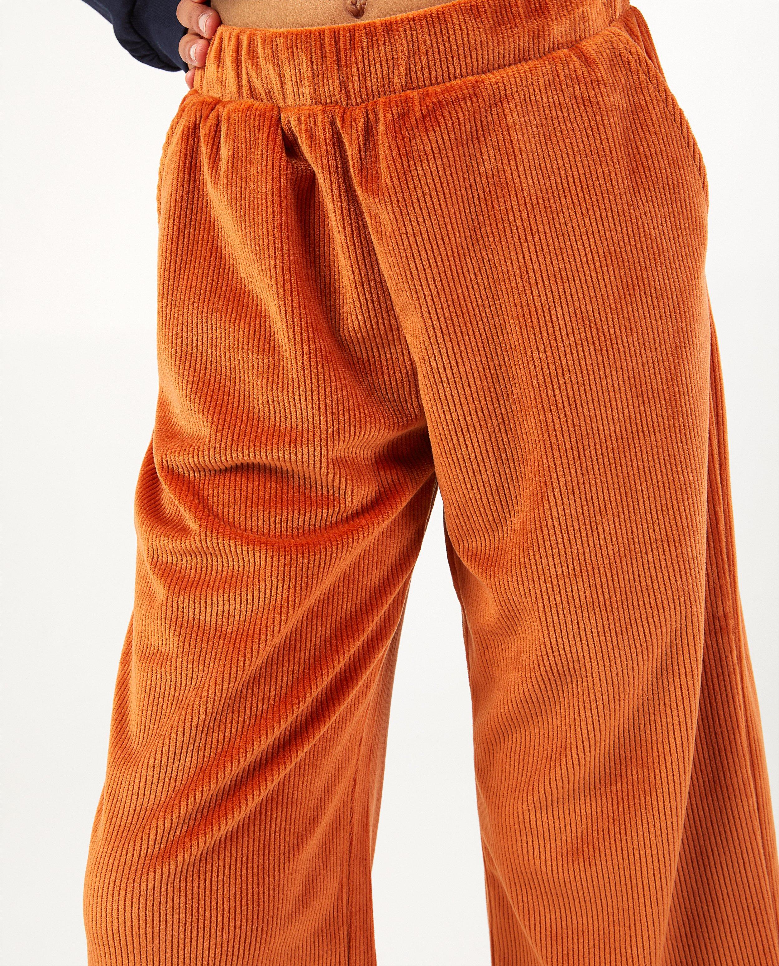 Oranje broek van ribfluweel - Product Detail - rood - afbeelding nummer 4