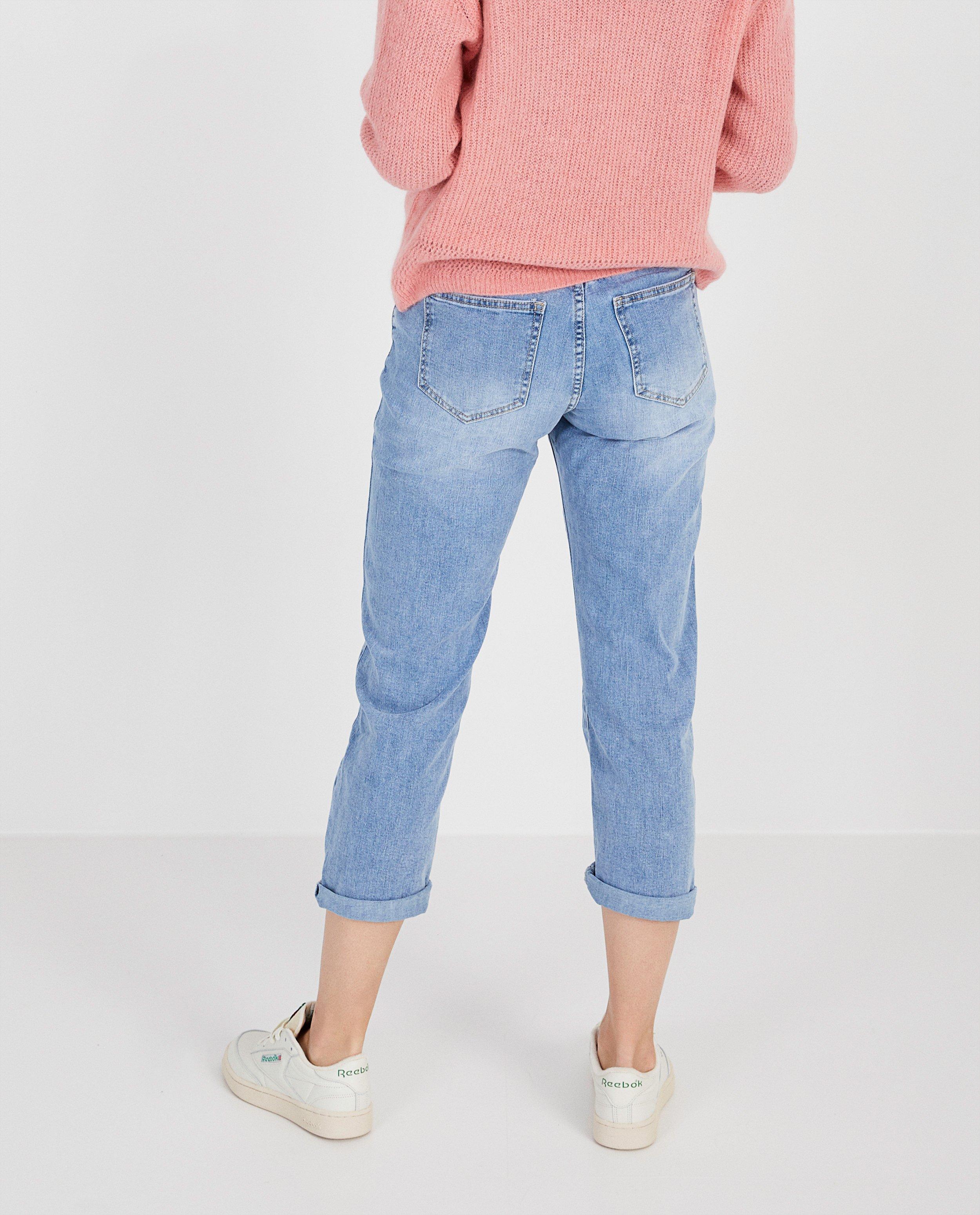 Jeans - Jeans bleu destroyed Ella Italia