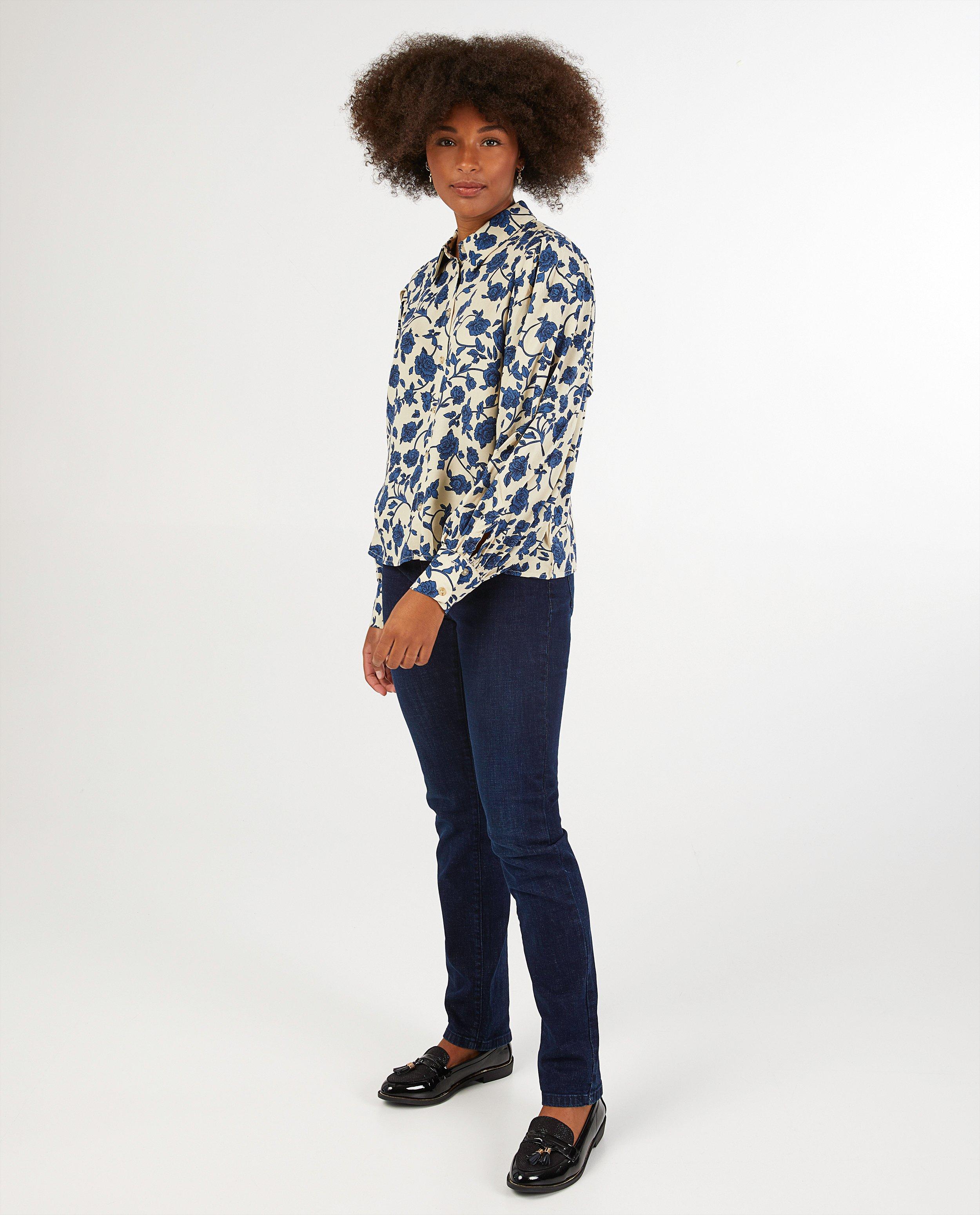Jeans slim bleu Maison de Paris - high waist - Sora