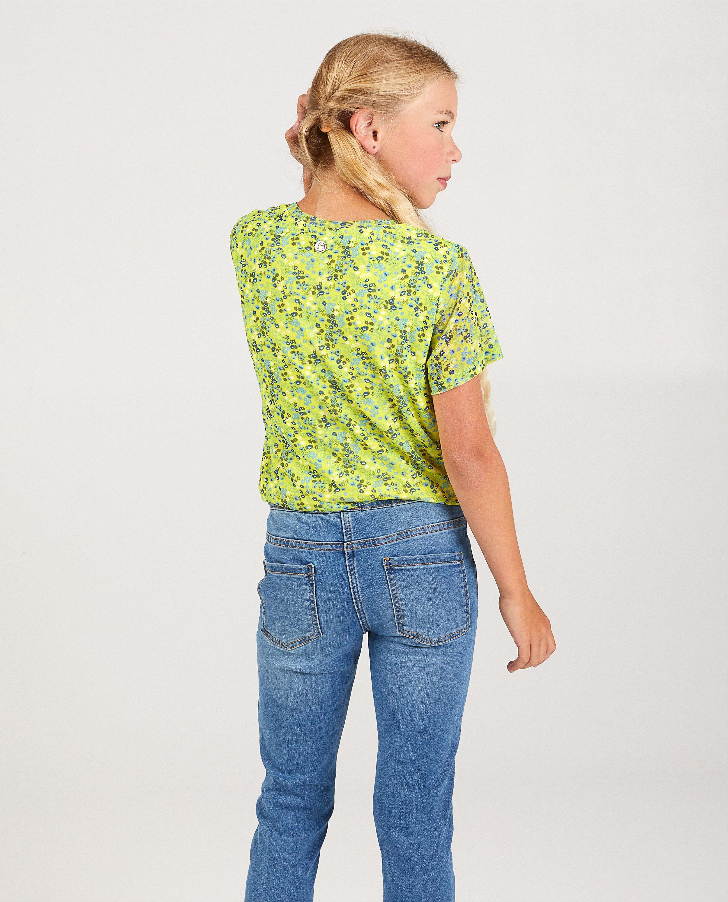 T-shirts - T-shirt met bloemenprint Nachtwacht