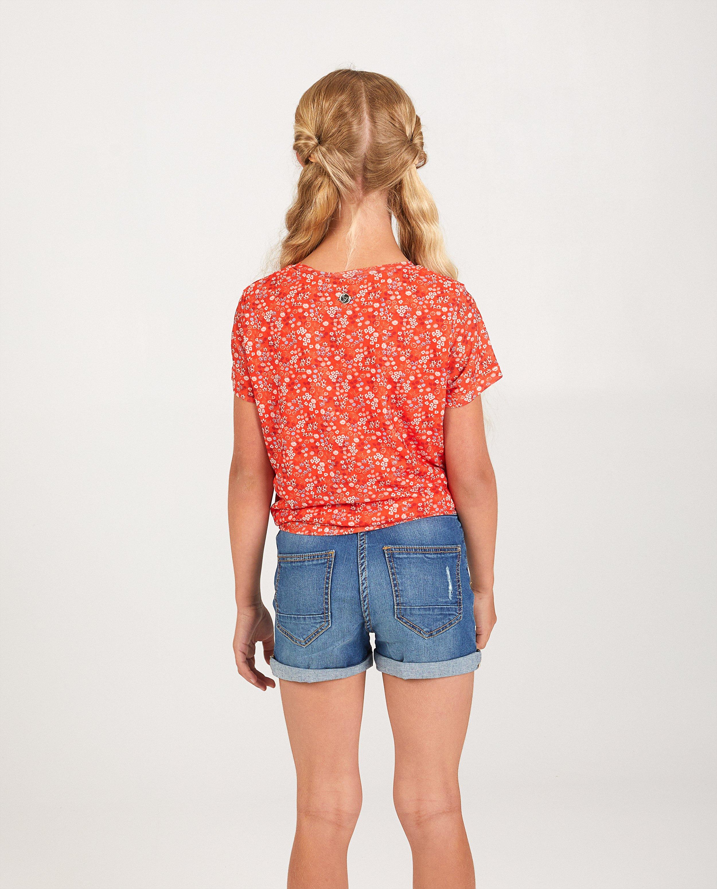 T-shirts - T-shirt met bloemenprint Nachtwacht