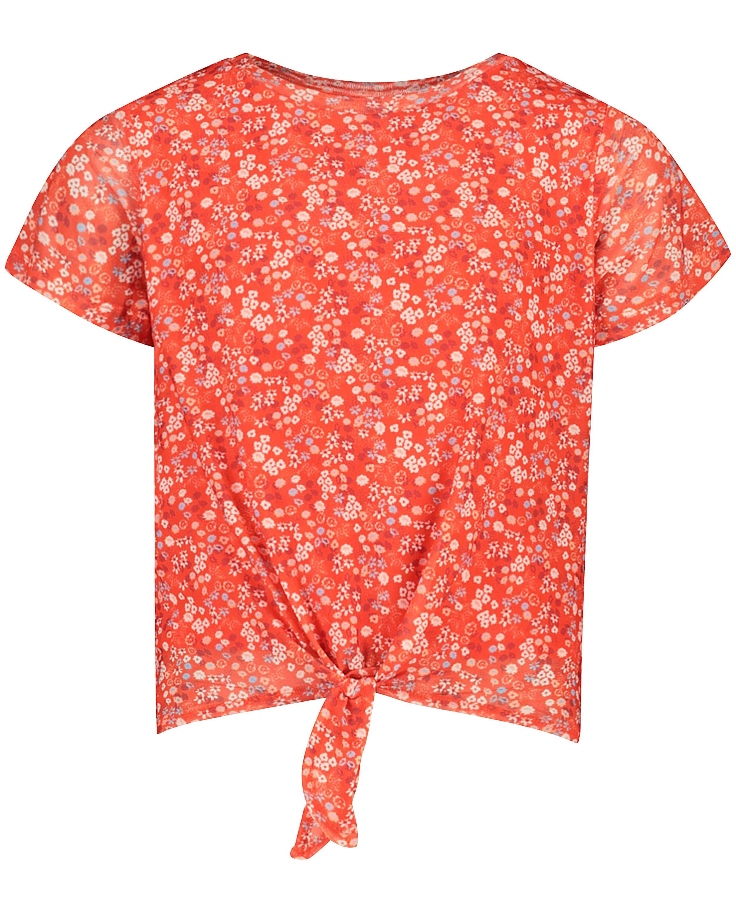 T-shirts - T-shirt met bloemenprint Nachtwacht