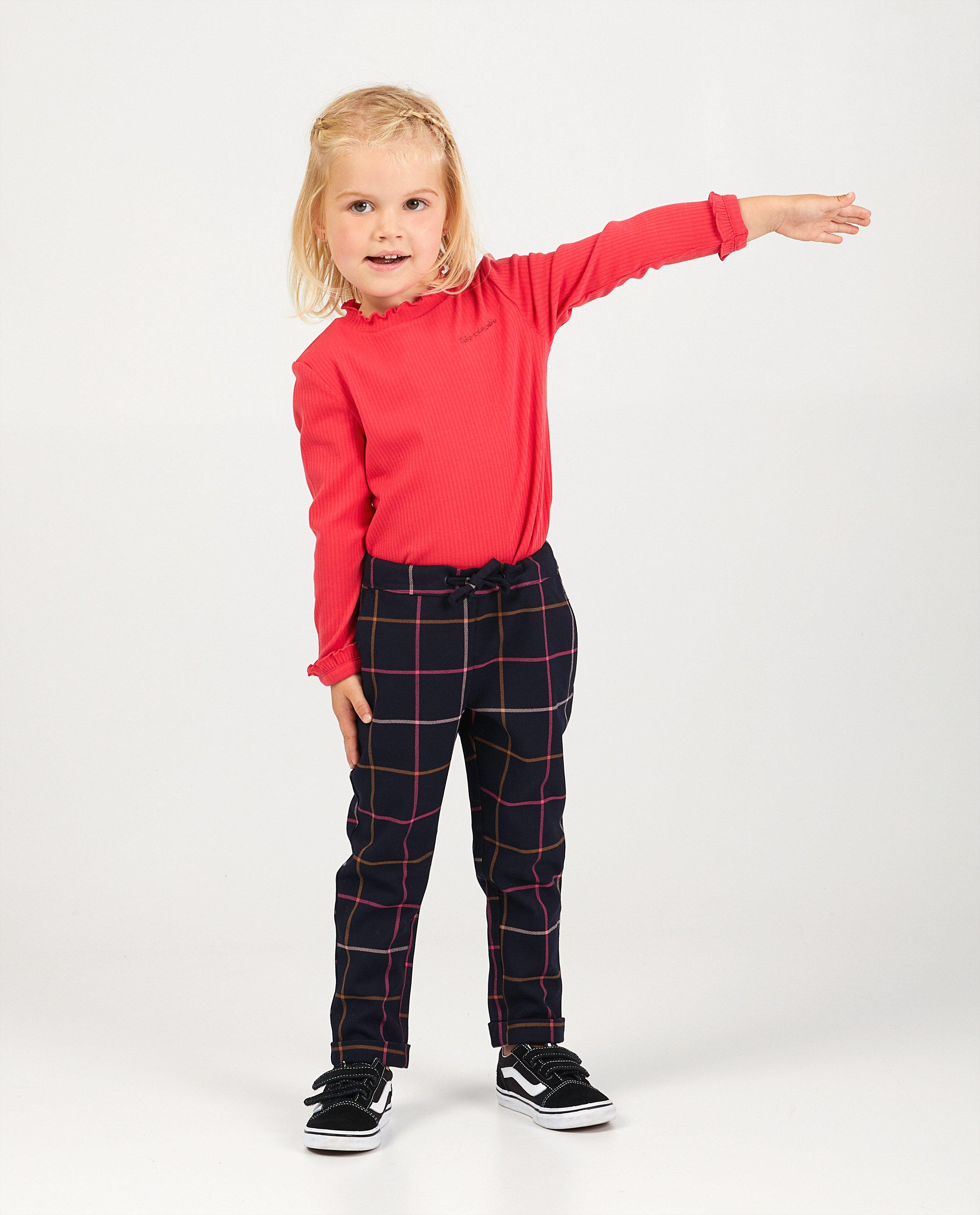 Roze longsleeve - met borduursel - Milla Star