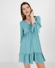 Kleedjes - Blauwgroene jurk Ella Italia