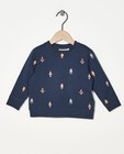 Blauwe sweater met print Buma - allover - Bumba