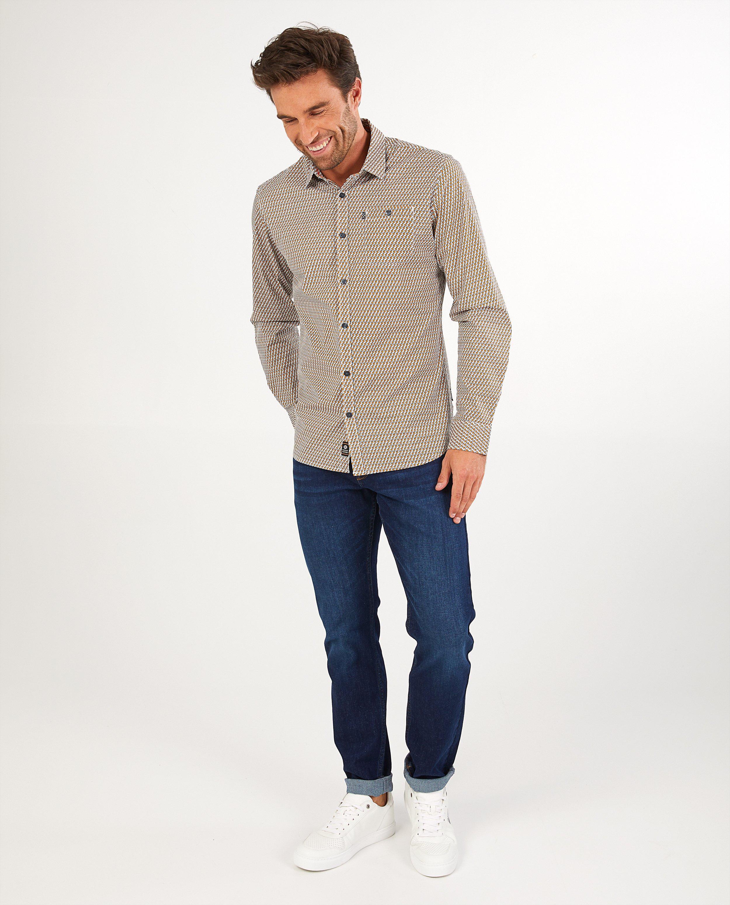 Chemise avec imprimé rétro Noize Amstrdm - imprimé intégral - Noize