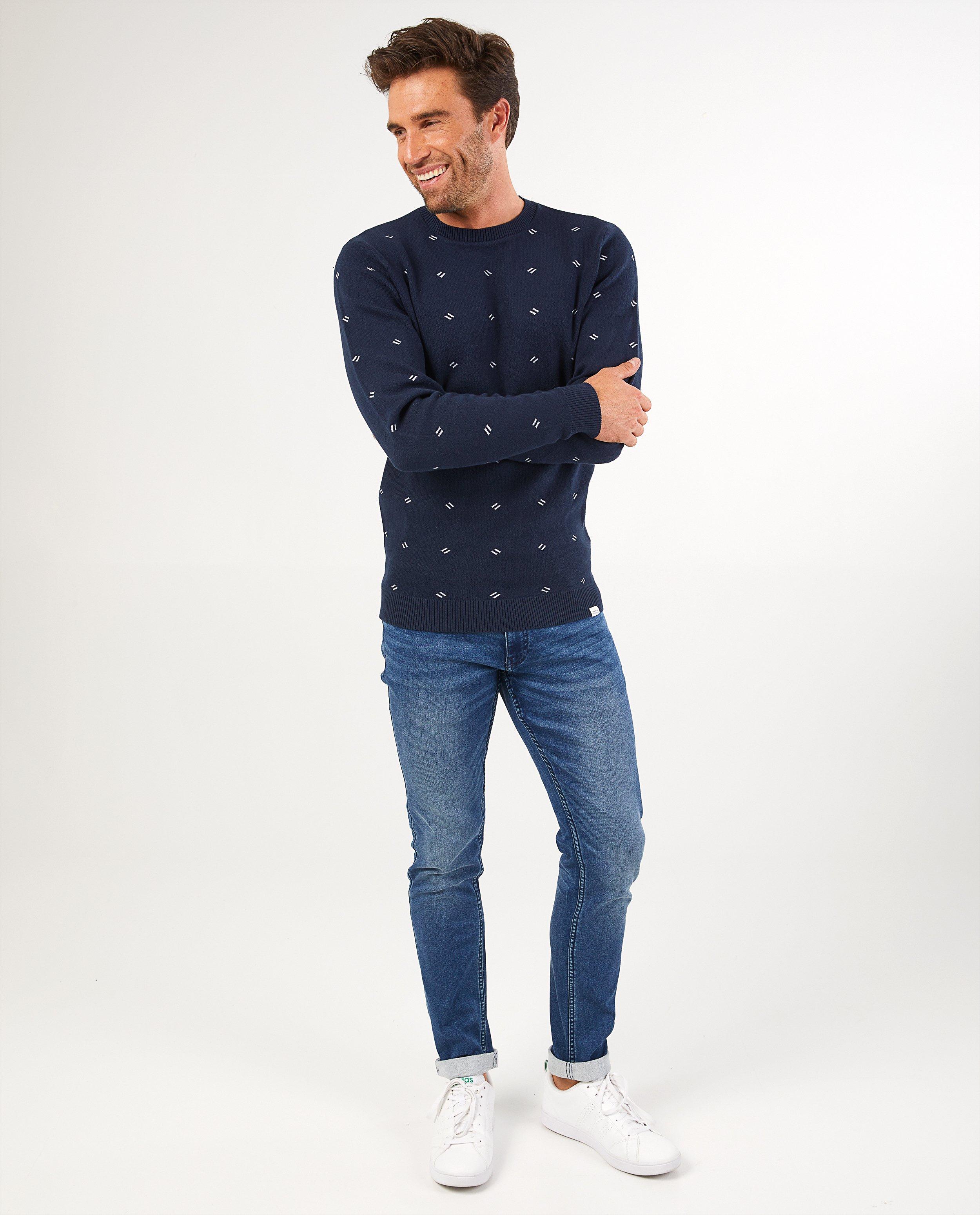 Pull avec imprimé League Danois - imprimé intégral - League Danois